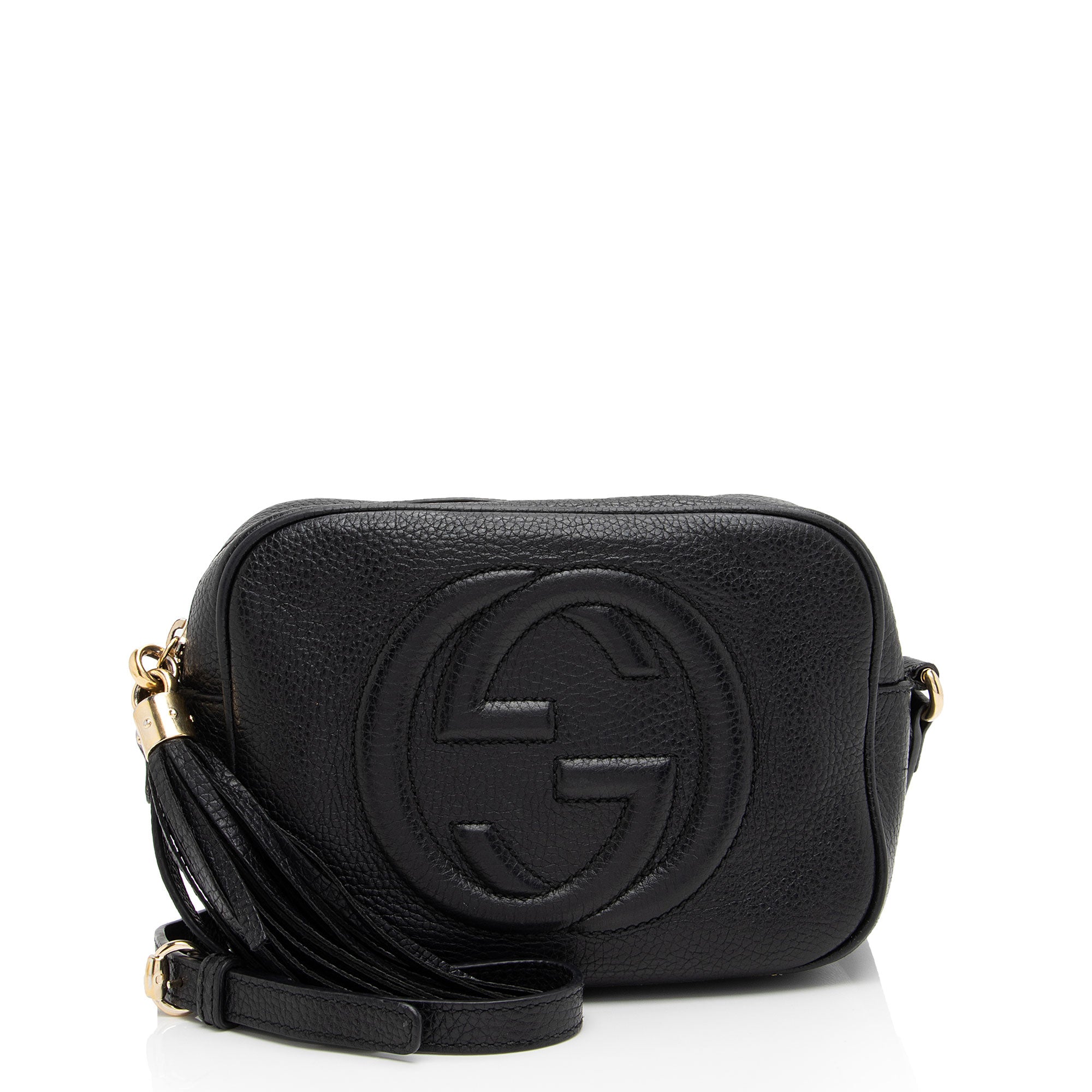 Gucci Leather Soho Disco Bag (SHF-ZNrA7m)