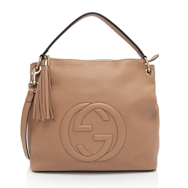 Gucci Leather Soho Large Convertible Shoulder Bag (SHF-94bctP)