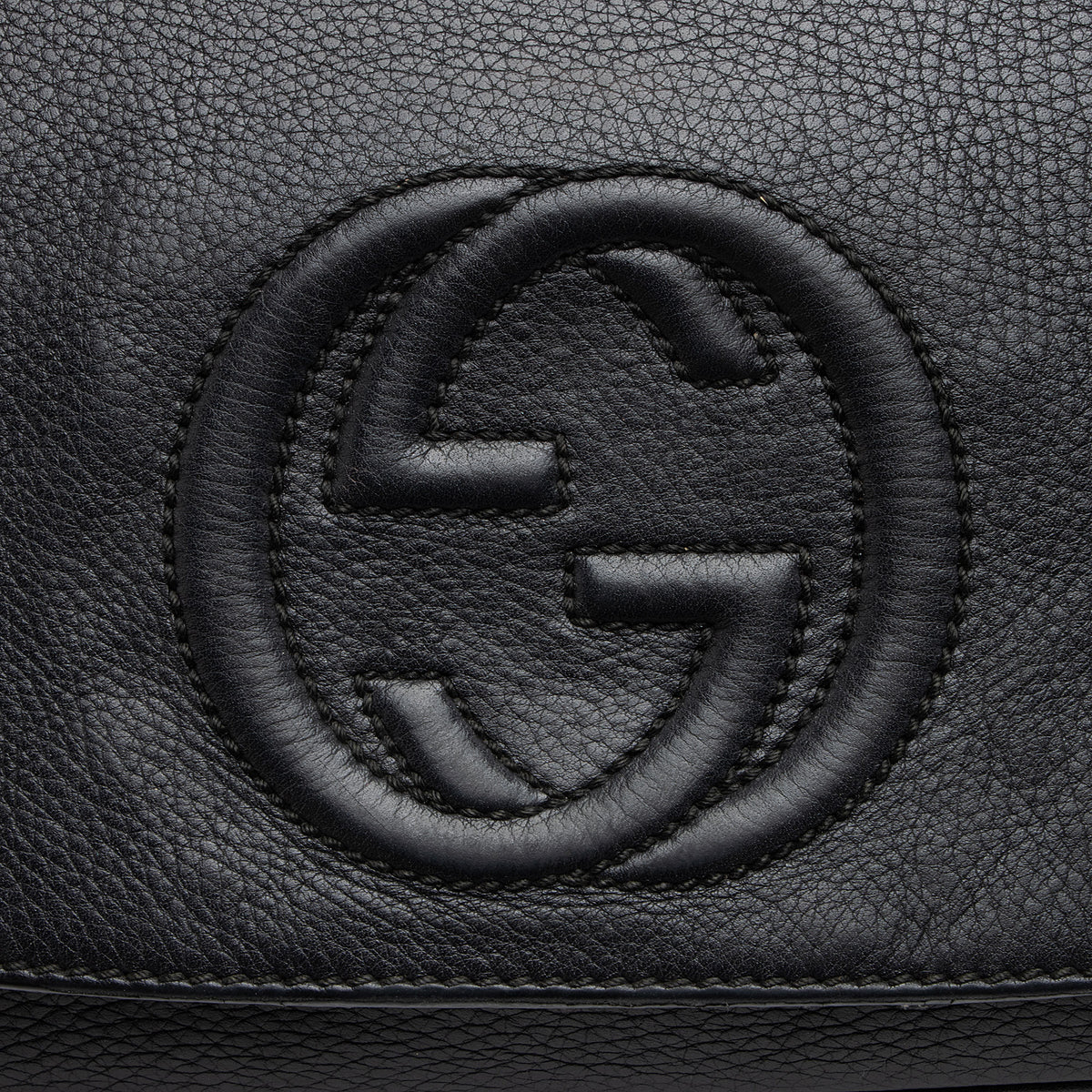 Gucci Leather Soho Medium Flap Bag