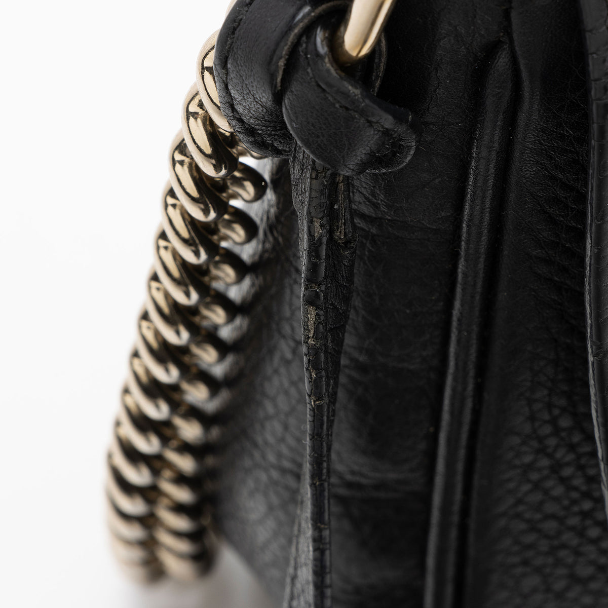 Gucci Leather Soho Medium Flap Bag