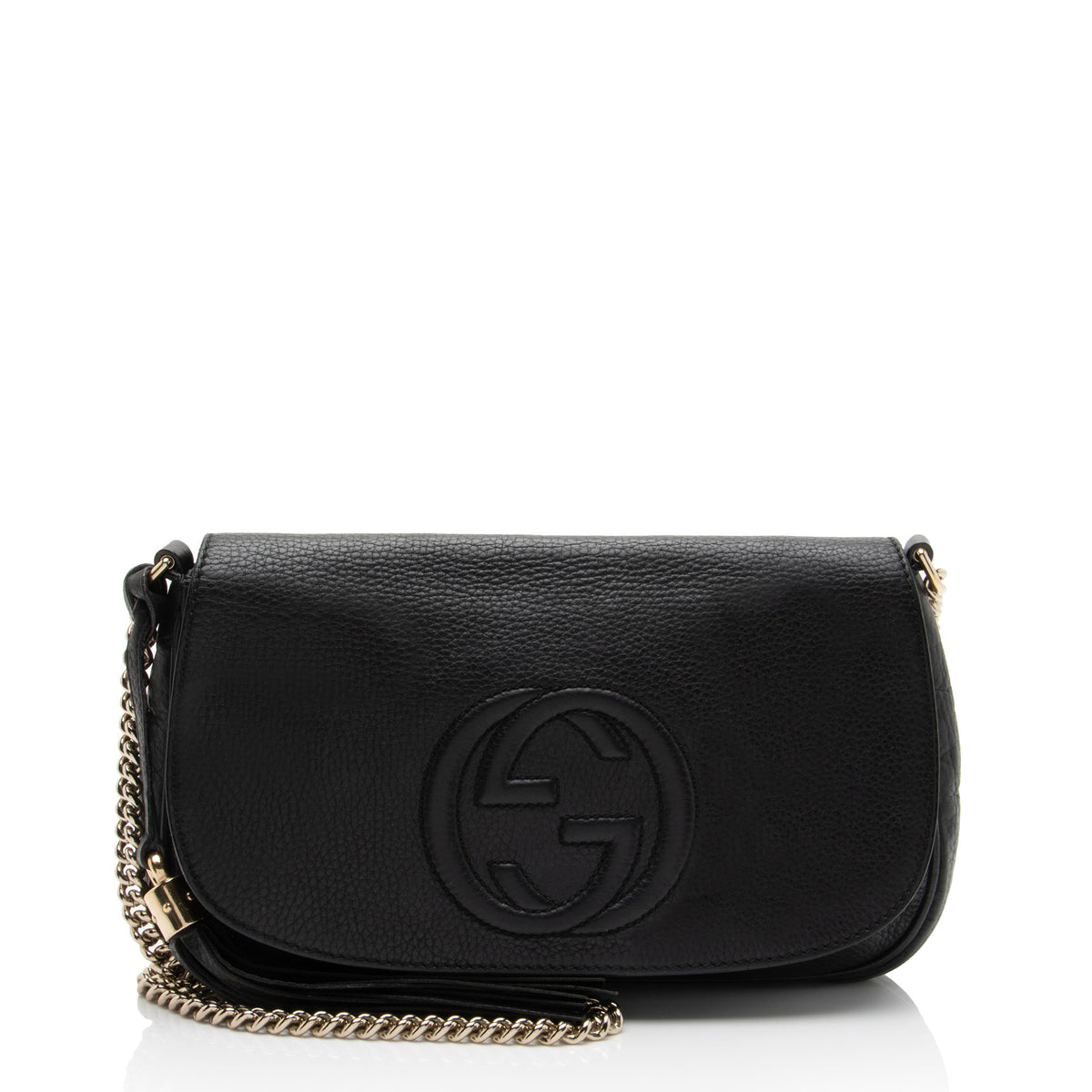 Gucci Leather Soho Medium Flap Bag