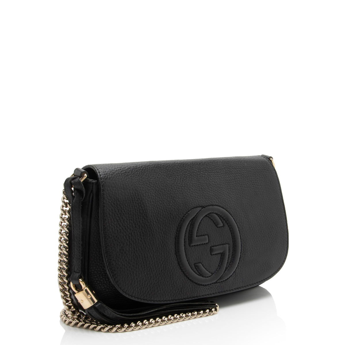 Gucci Leather Soho Medium Flap Bag