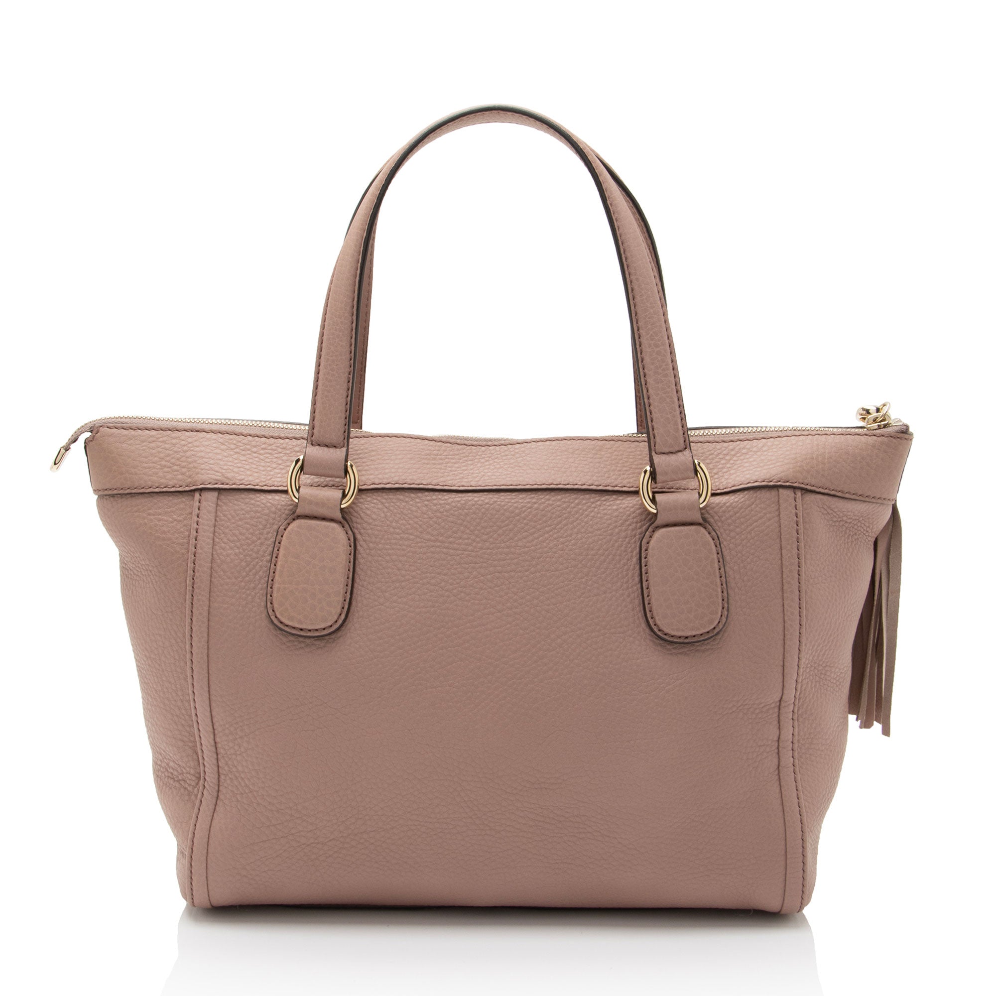 Gucci Leather Soho Top Handle Large Tote (SHF-SRDP3G)