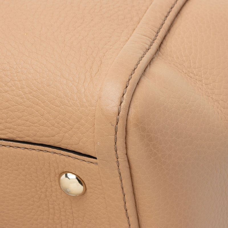 Gucci Leather Soho Top Handle Tote (SHF-eGmC43)