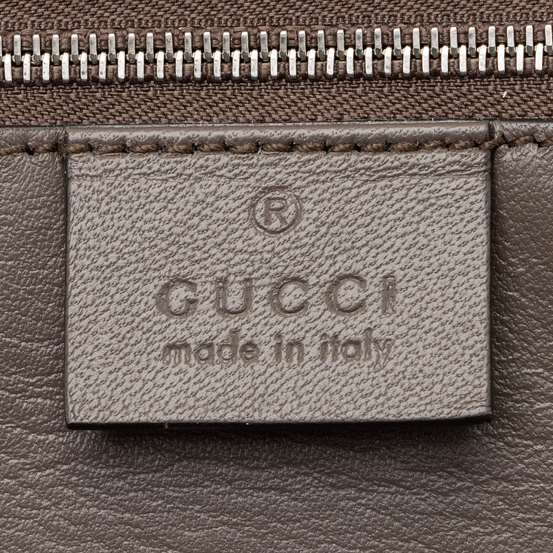 Gucci Leather Studded Broadway Clutch (SHF-8gNxRt)