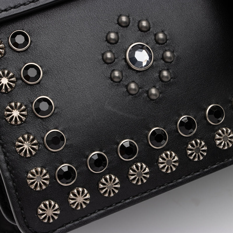 Gucci Leather Studded Dionysus Small Shoulder Bag (SHF-4mjFWd)