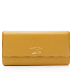 Gucci Leather Swing Continental Wallet (SHF-Pr0k3M)