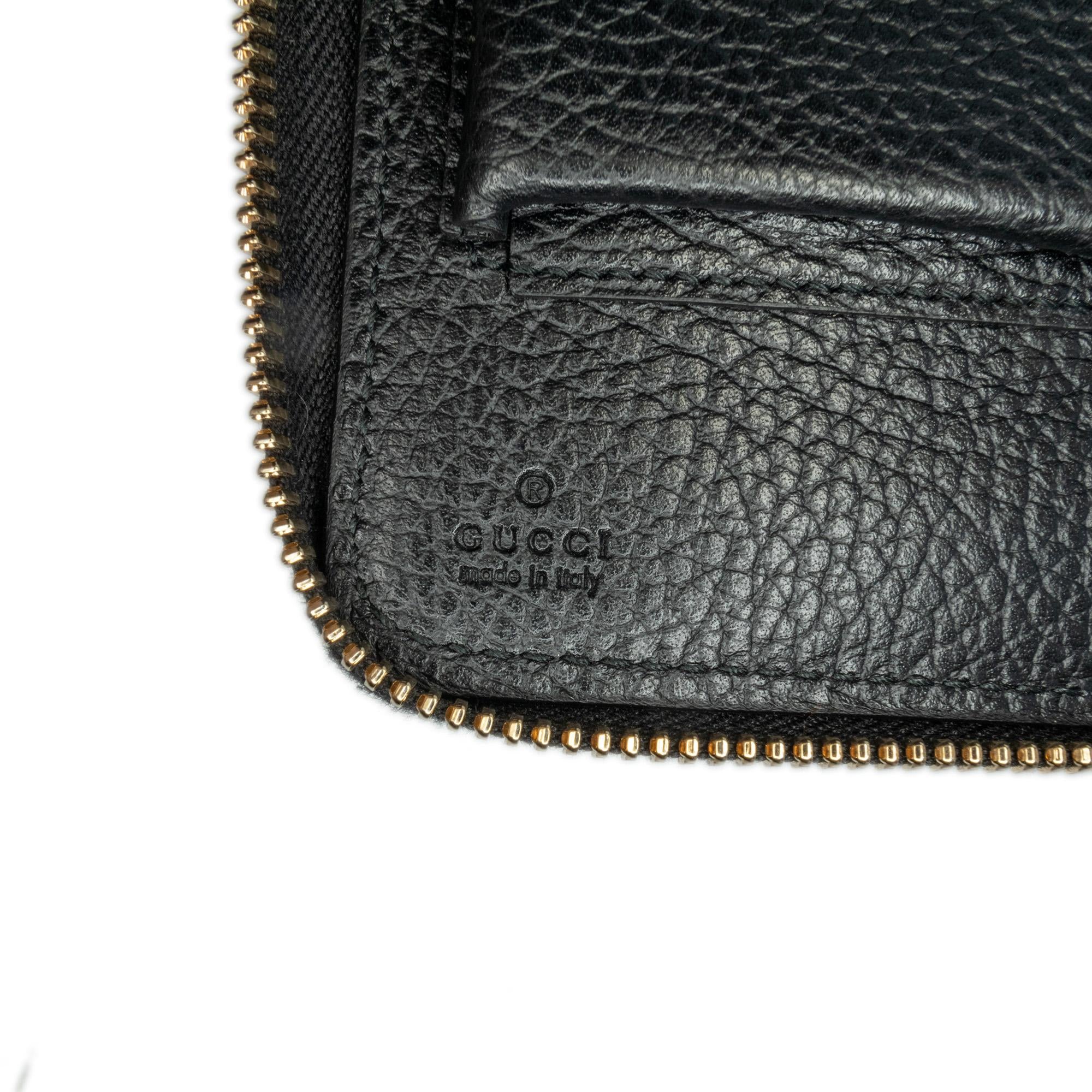 Gucci Leather Swing Travel Organizer
