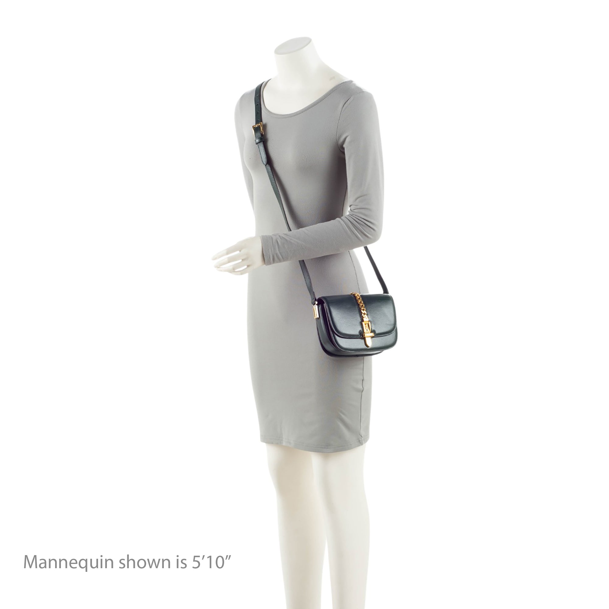 Gucci Leather Sylvie 1969 Mini Shoulder Bag