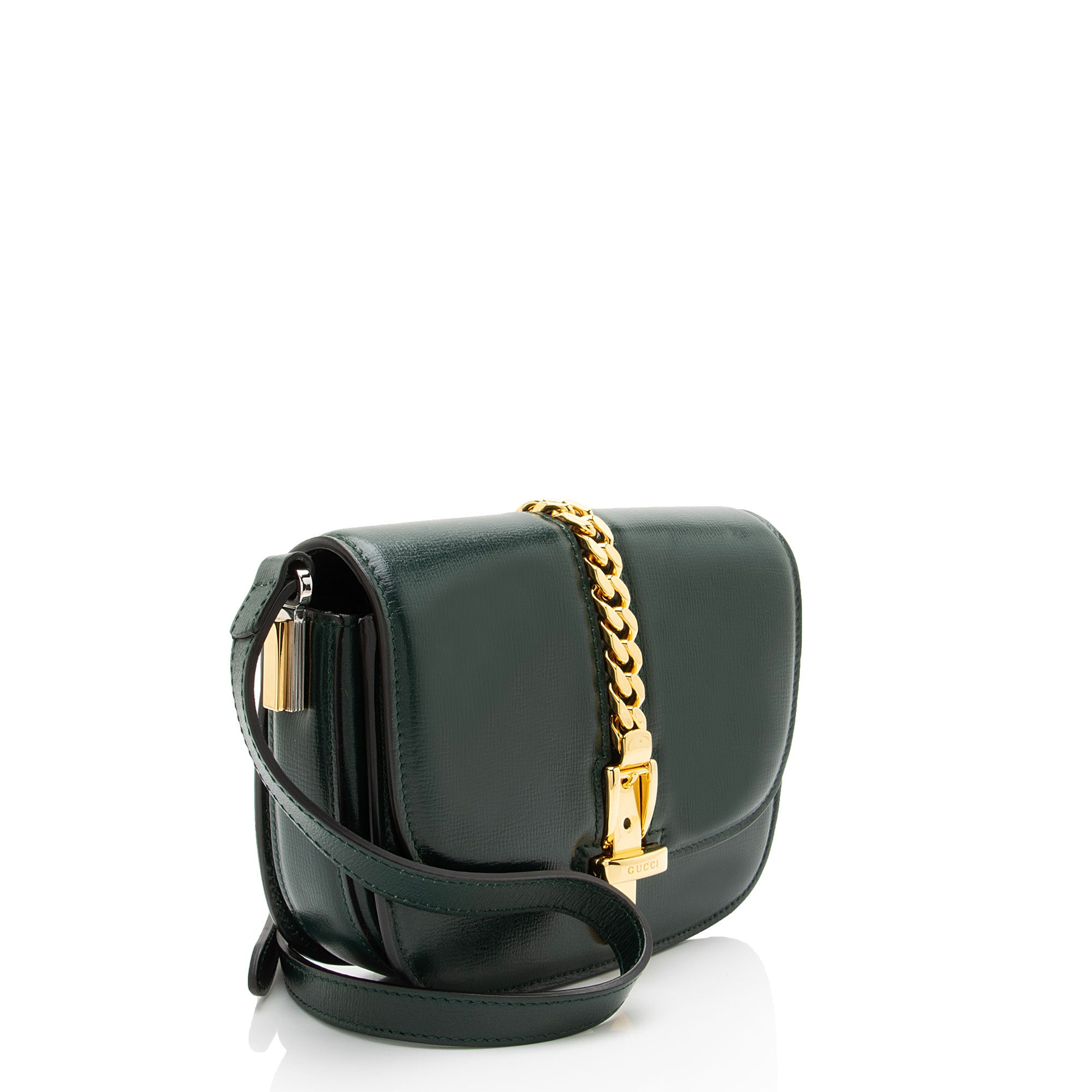 Gucci Leather Sylvie 1969 Mini Shoulder Bag