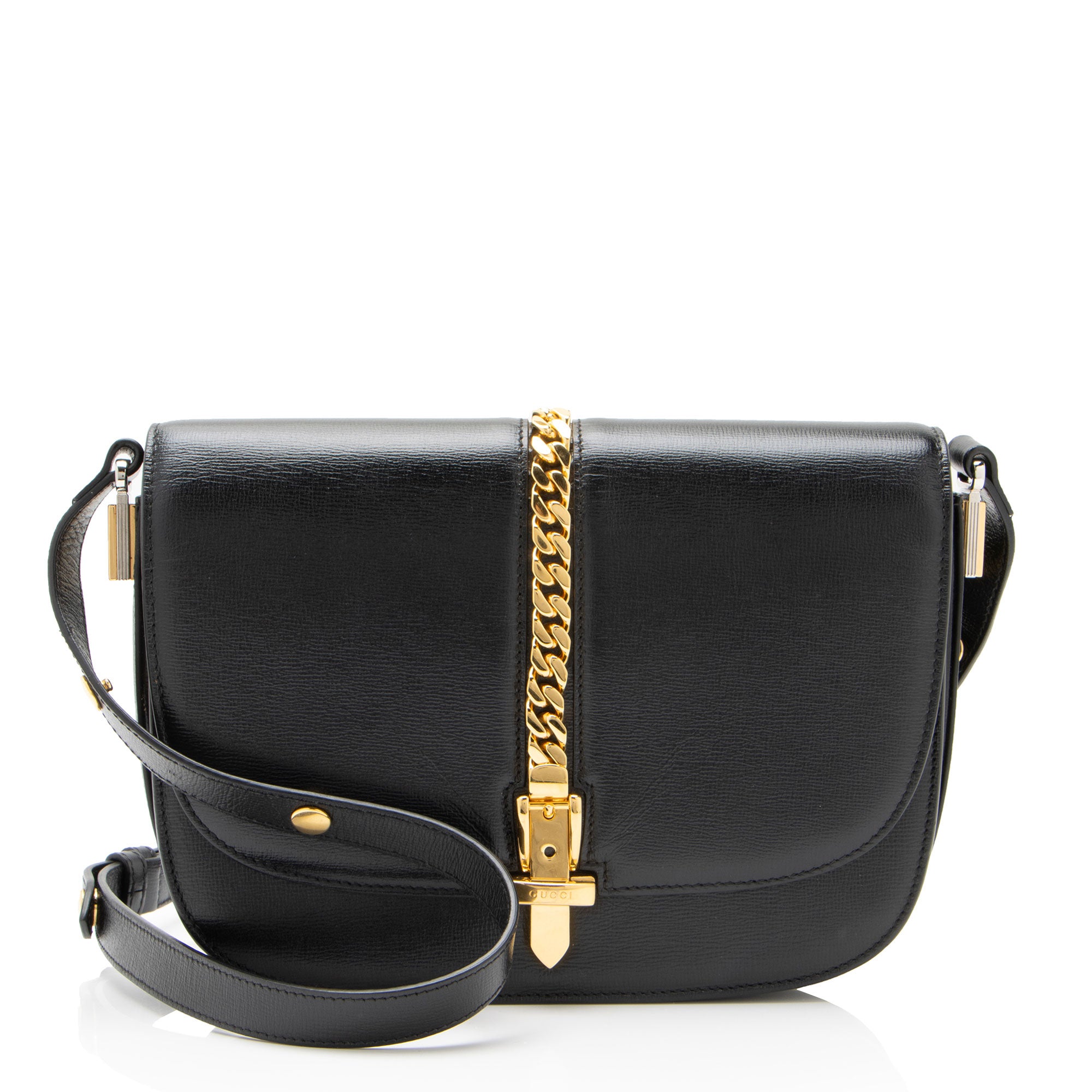 Gucci Leather Sylvie 1969 Small Shoulder Bag
