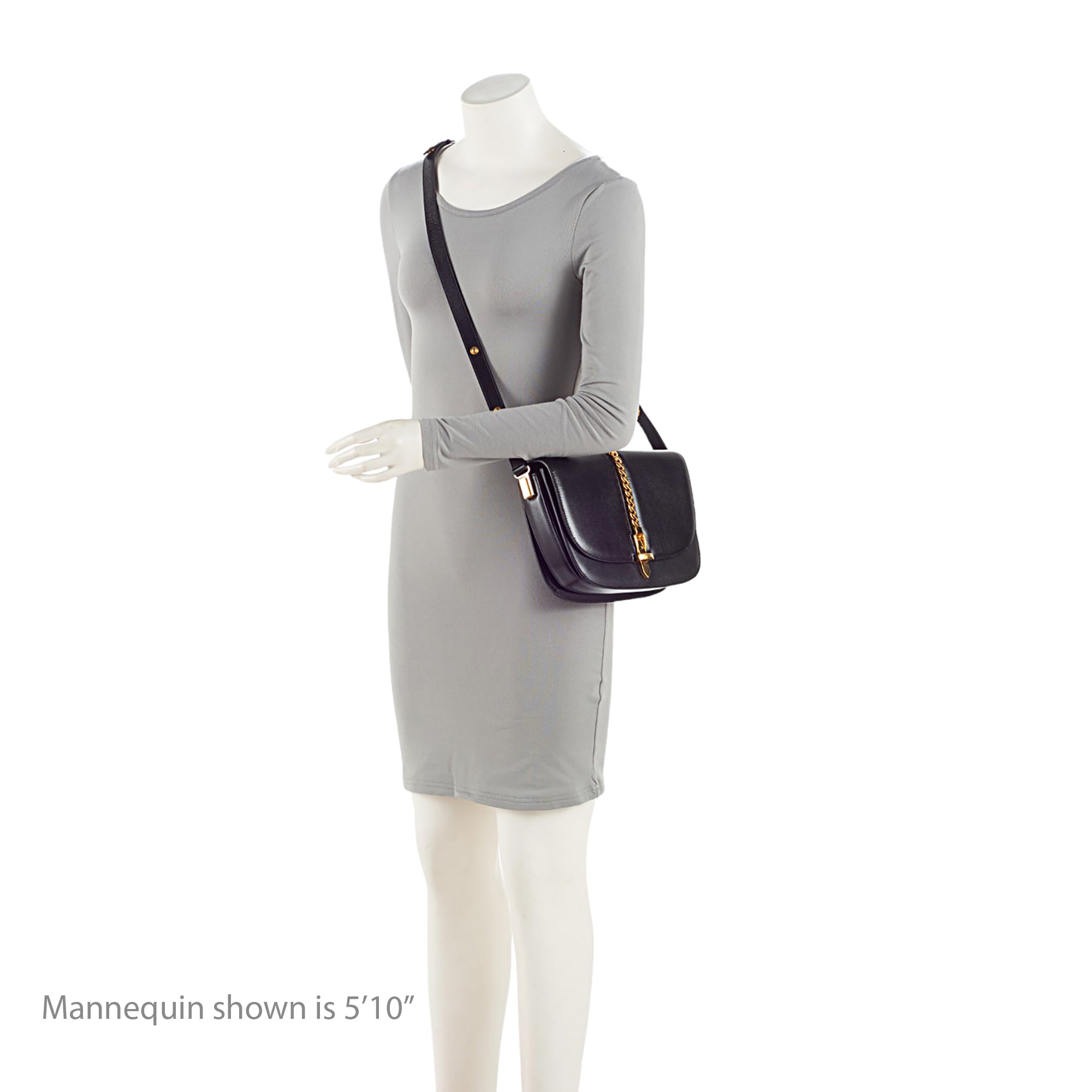 Gucci Leather Sylvie 1969 Small Shoulder Bag