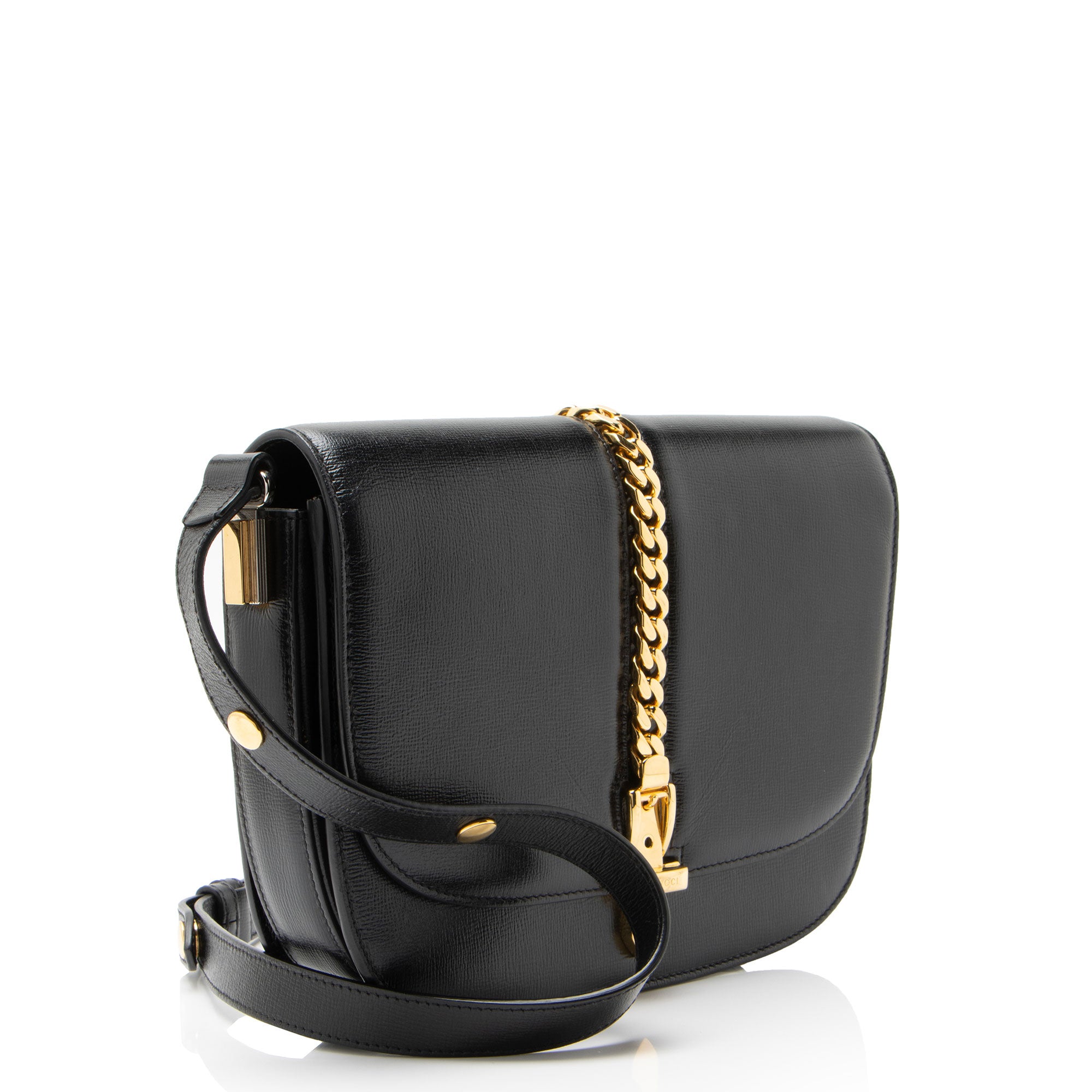 Gucci Leather Sylvie 1969 Small Shoulder Bag