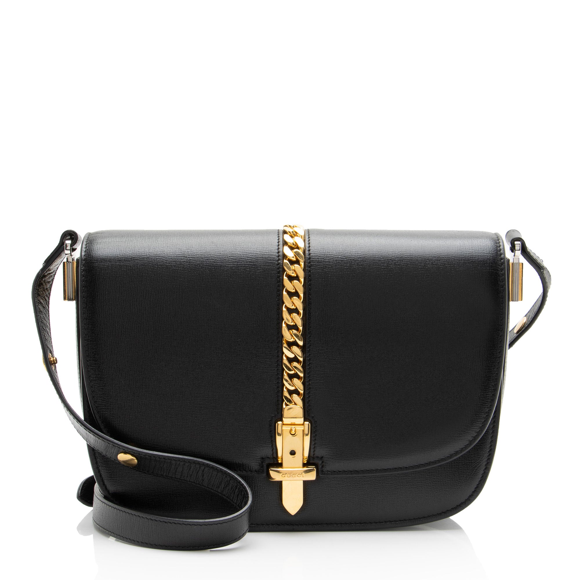 Gucci Leather Sylvie 1969 Small Shoulder Bag