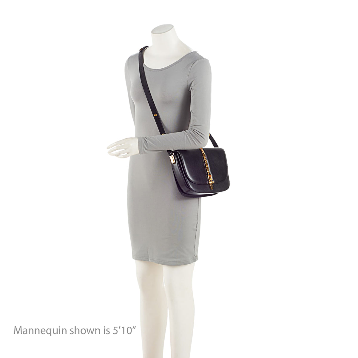 Gucci Leather Sylvie 1969 Small Shoulder Bag