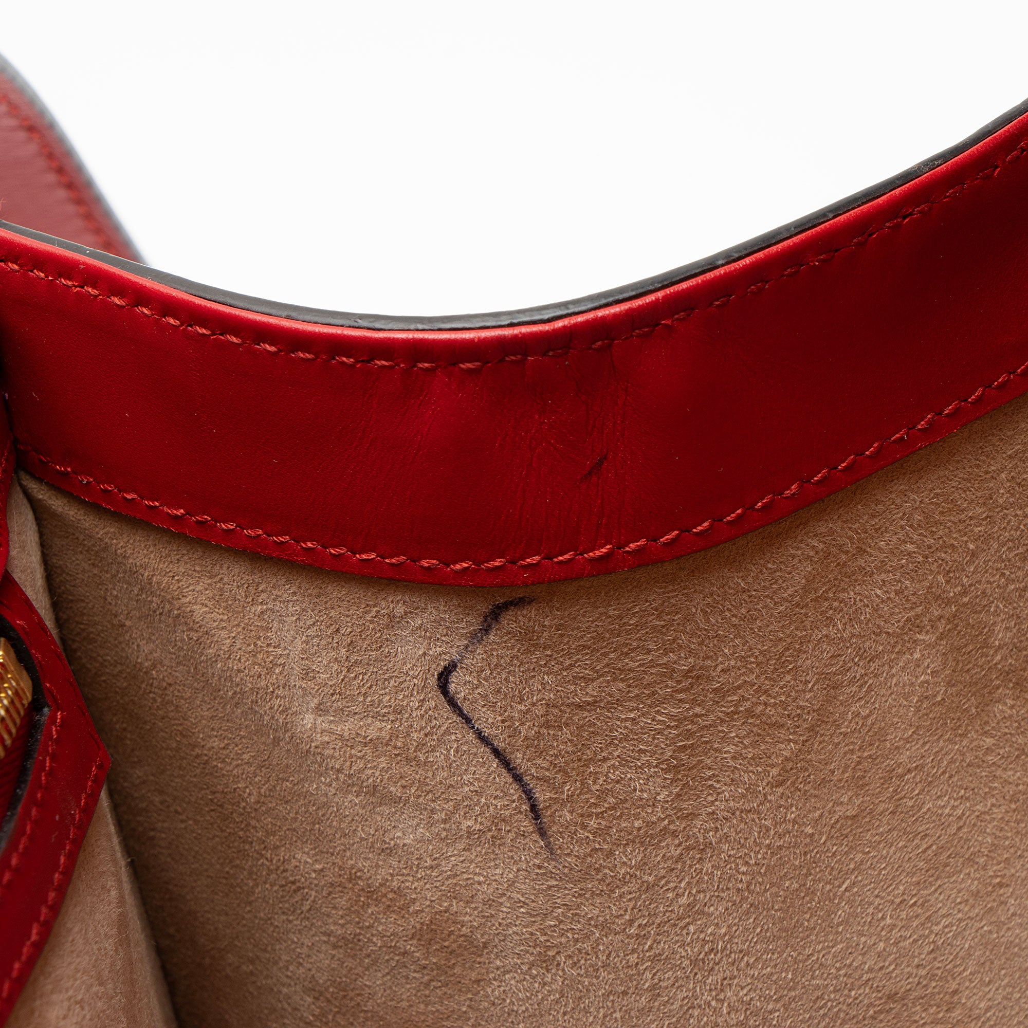 Gucci Leather Sylvie Medium Top Handle