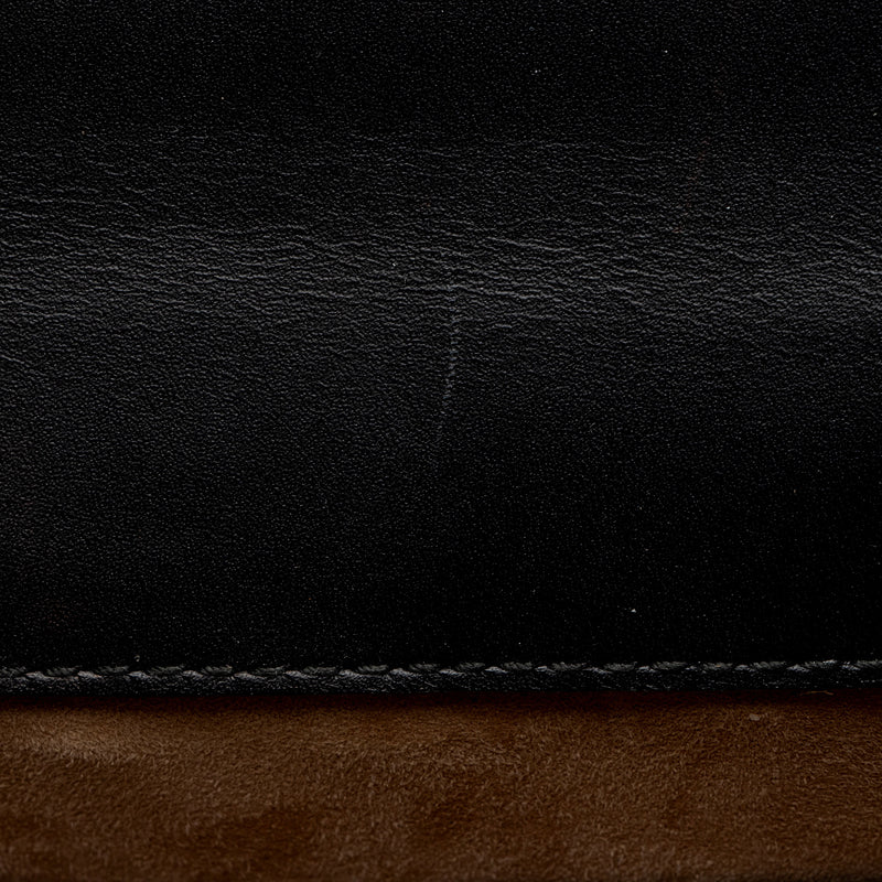 Gucci Leather Sylvie Mini Chain Bag (SHF-2s1qNf)