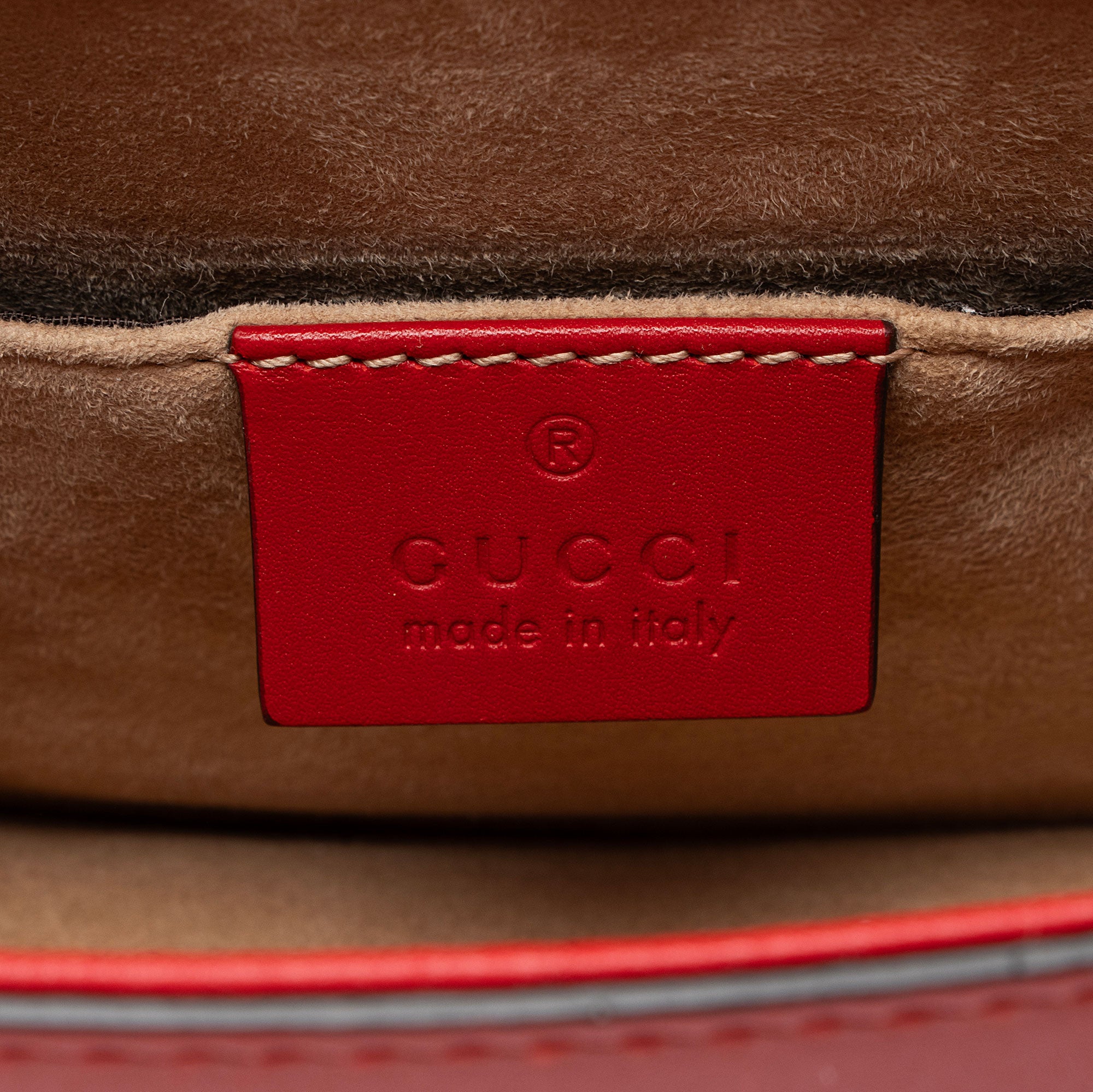 Gucci Leather Sylvie Mini Chain Bag