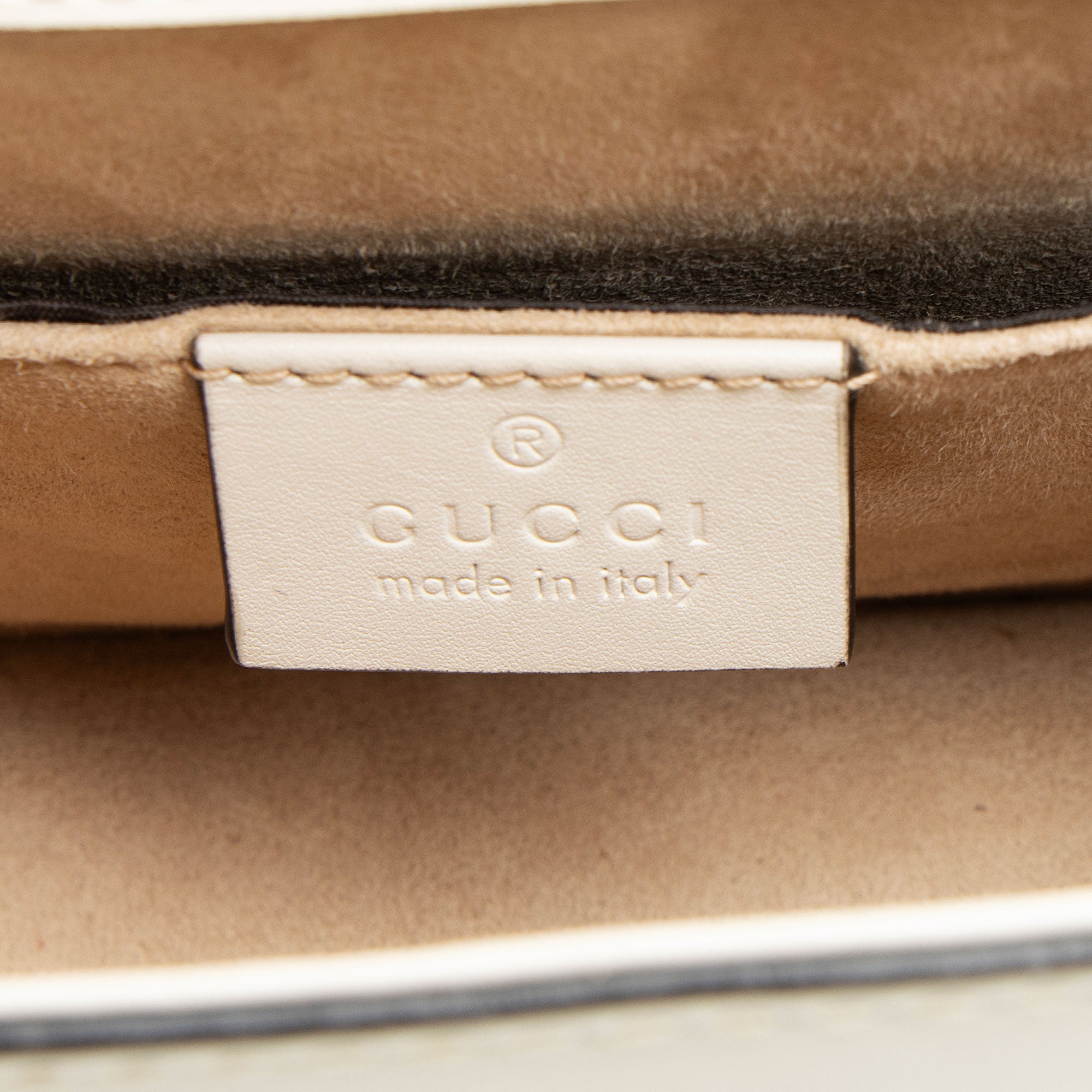 Gucci Leather Sylvie Mini Chain Bag