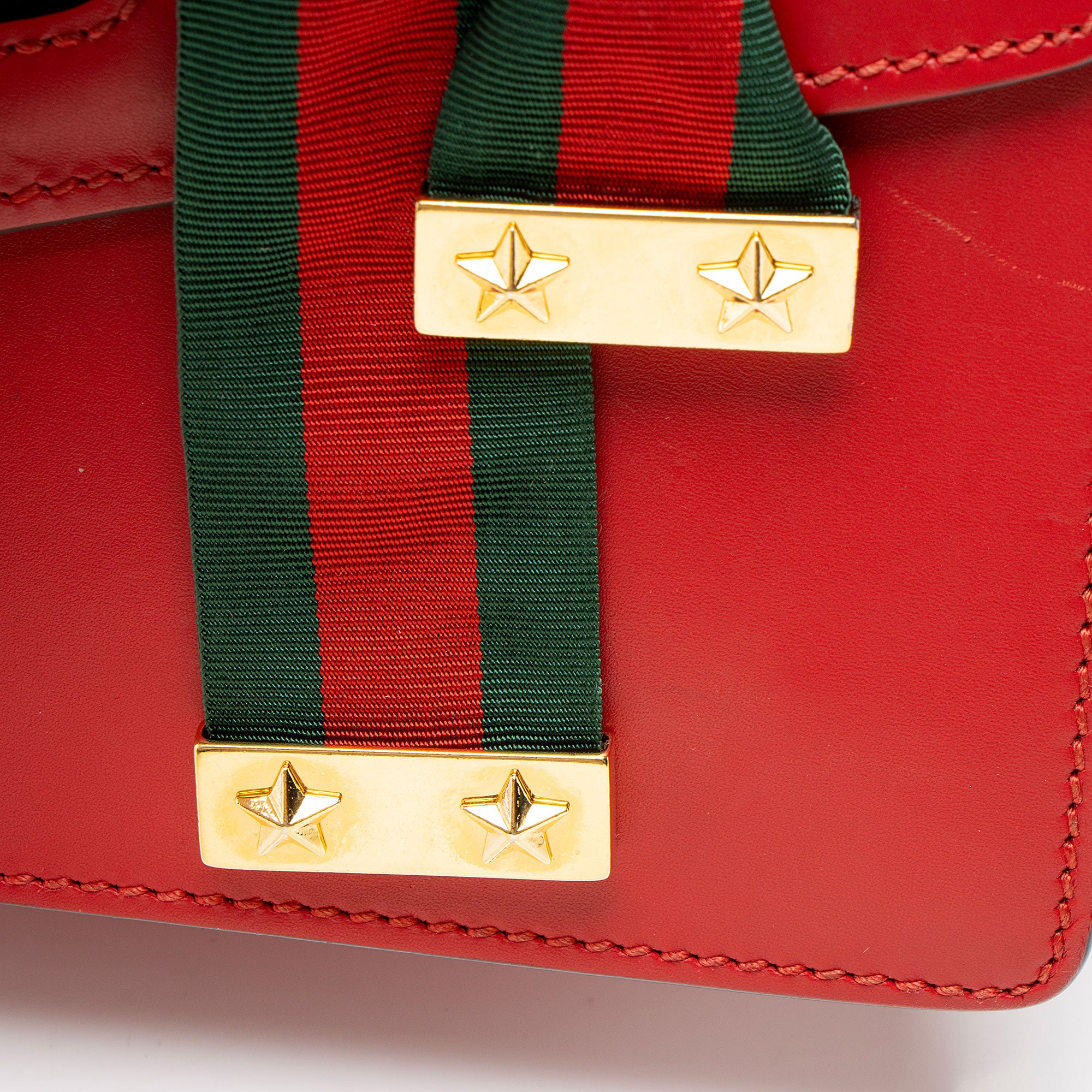 Gucci Leather Sylvie Small Shoulder Bag