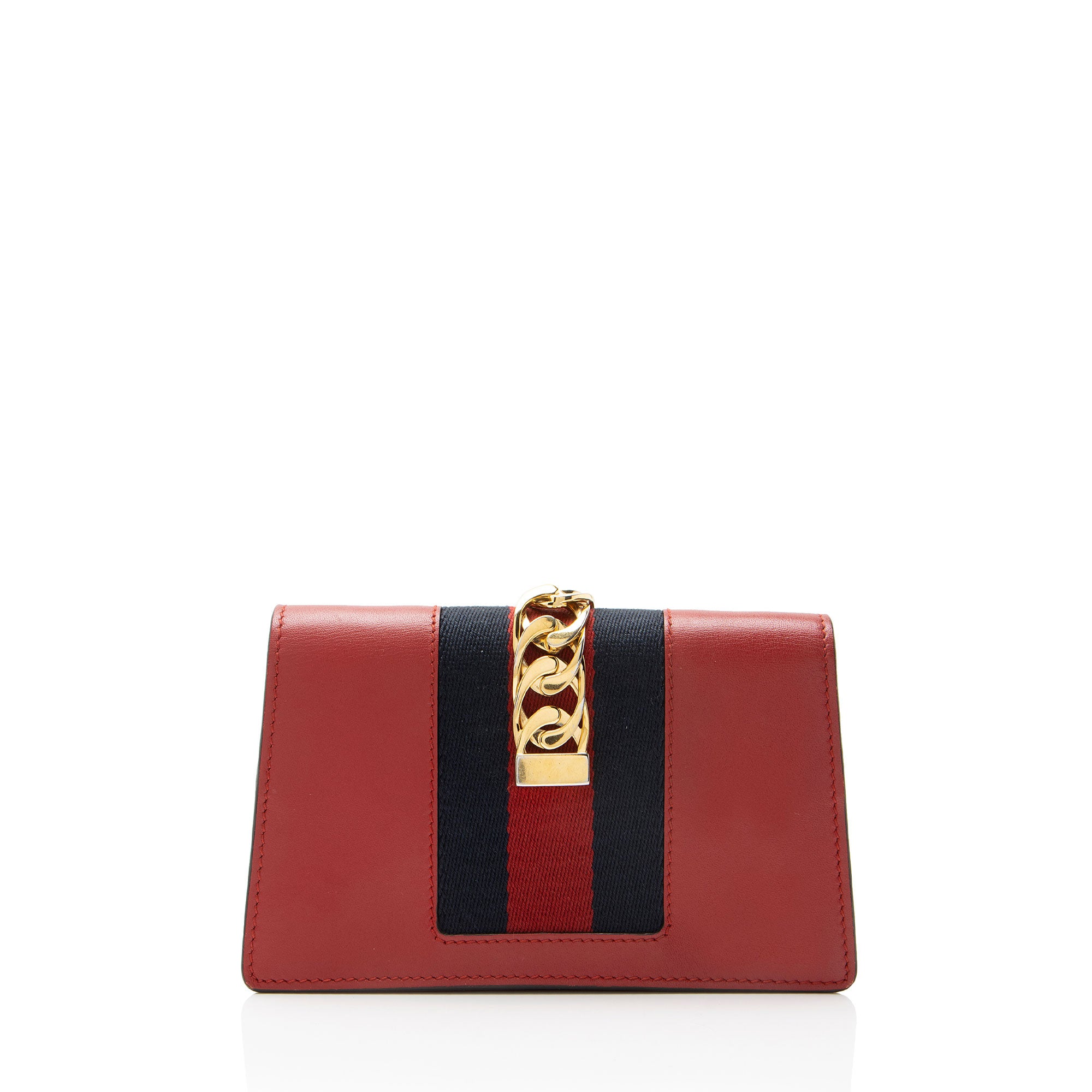 Gucci Leather Sylvie Super Mini Bag