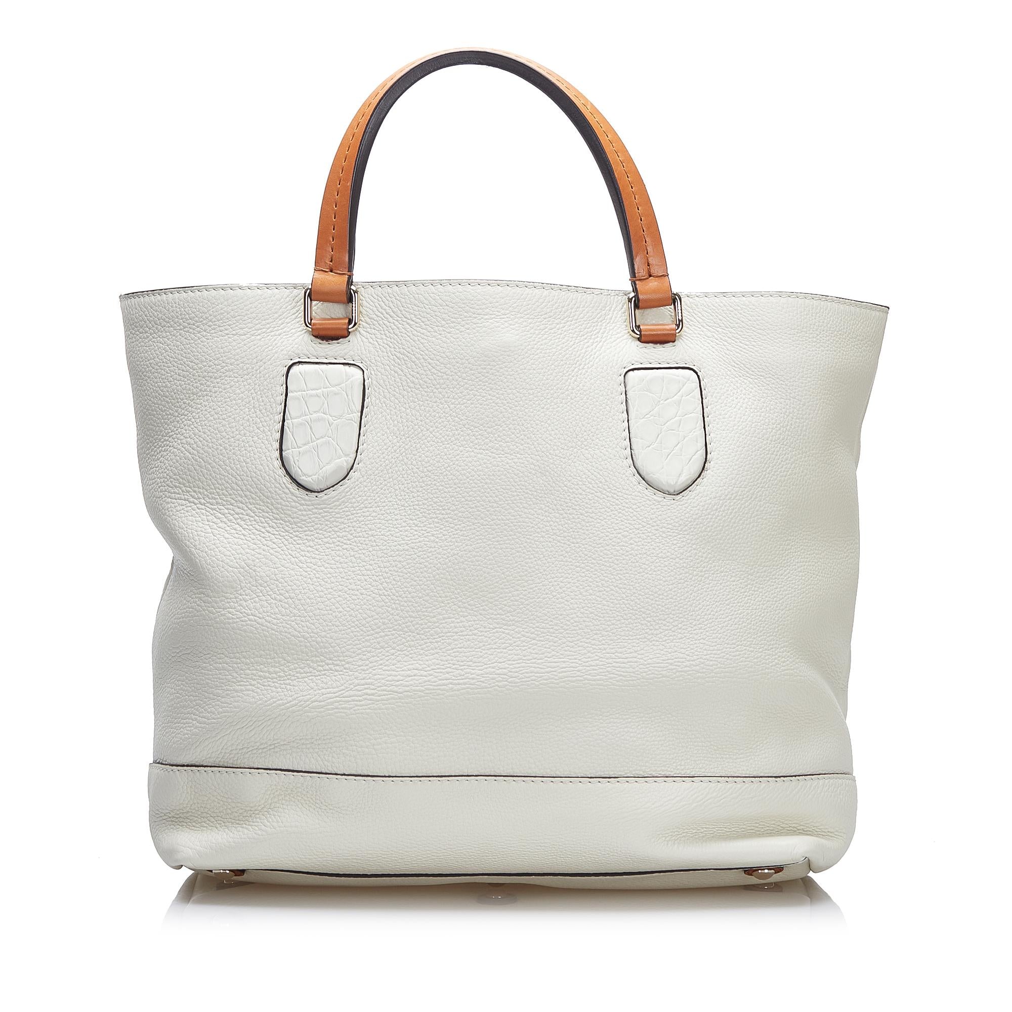 Gucci Leather Tote Bag (SHG-Almxjz)