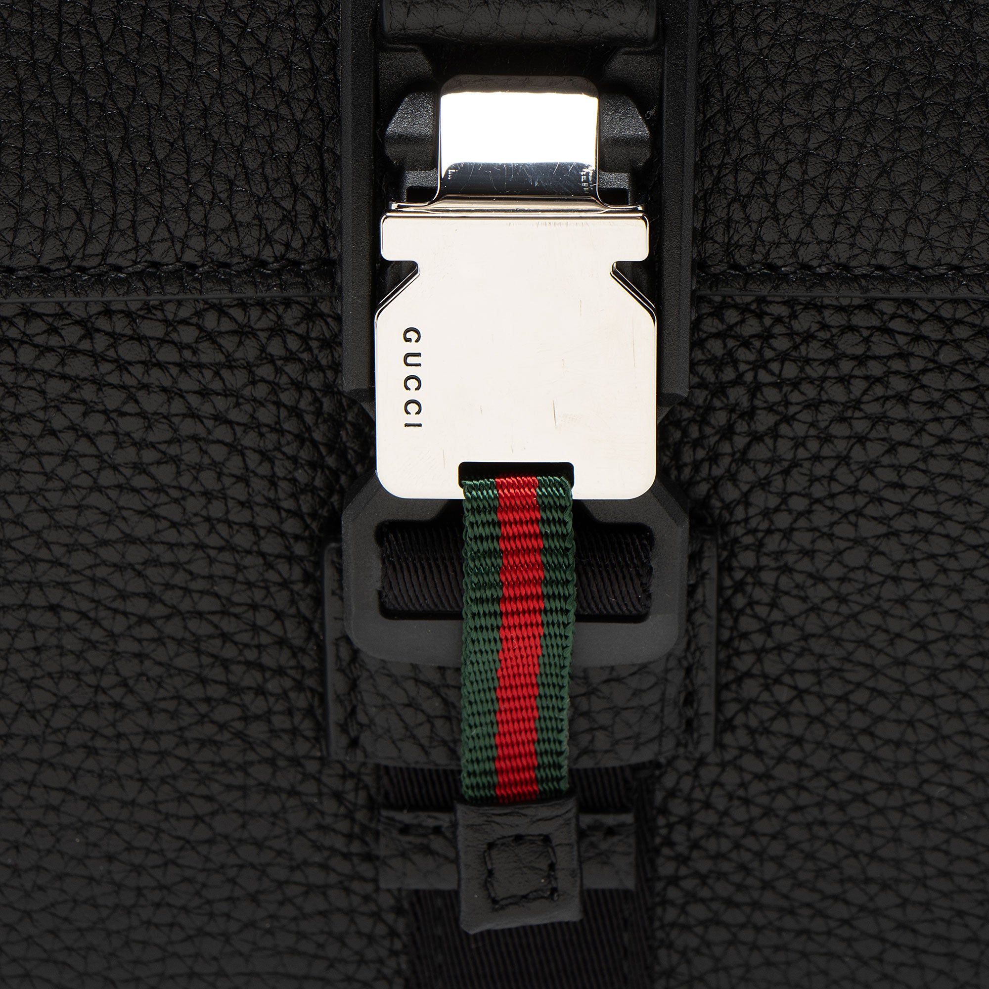 Gucci Leather Web Business Document Case