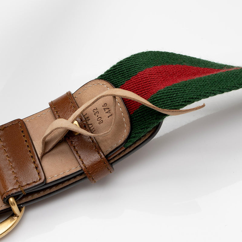 Gucci Leather GG Marmont Belt - Size 26 / 65 (SHF-Azi3Mr) – LuxeDH