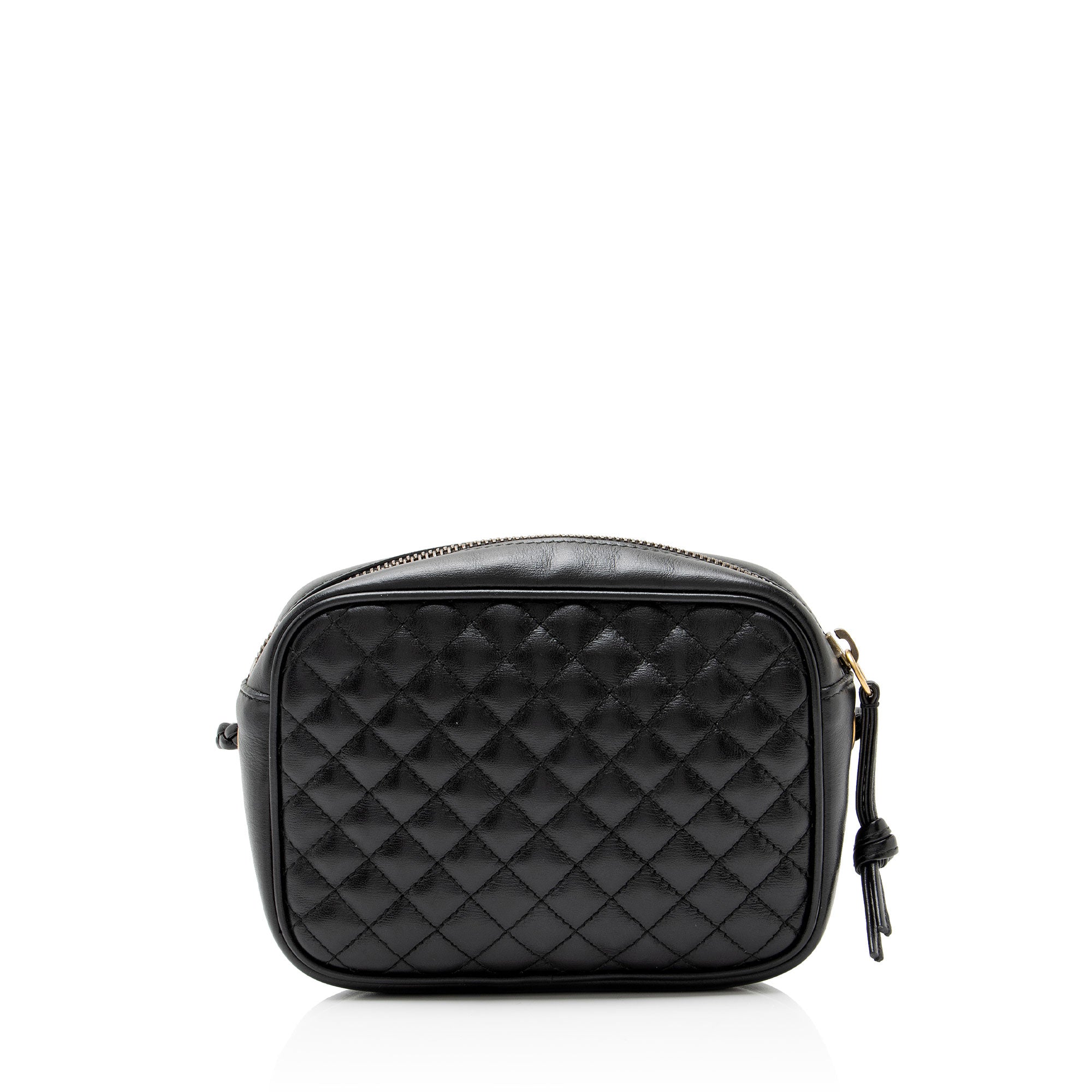 Gucci Leather Web Trapuntata Mini Bag