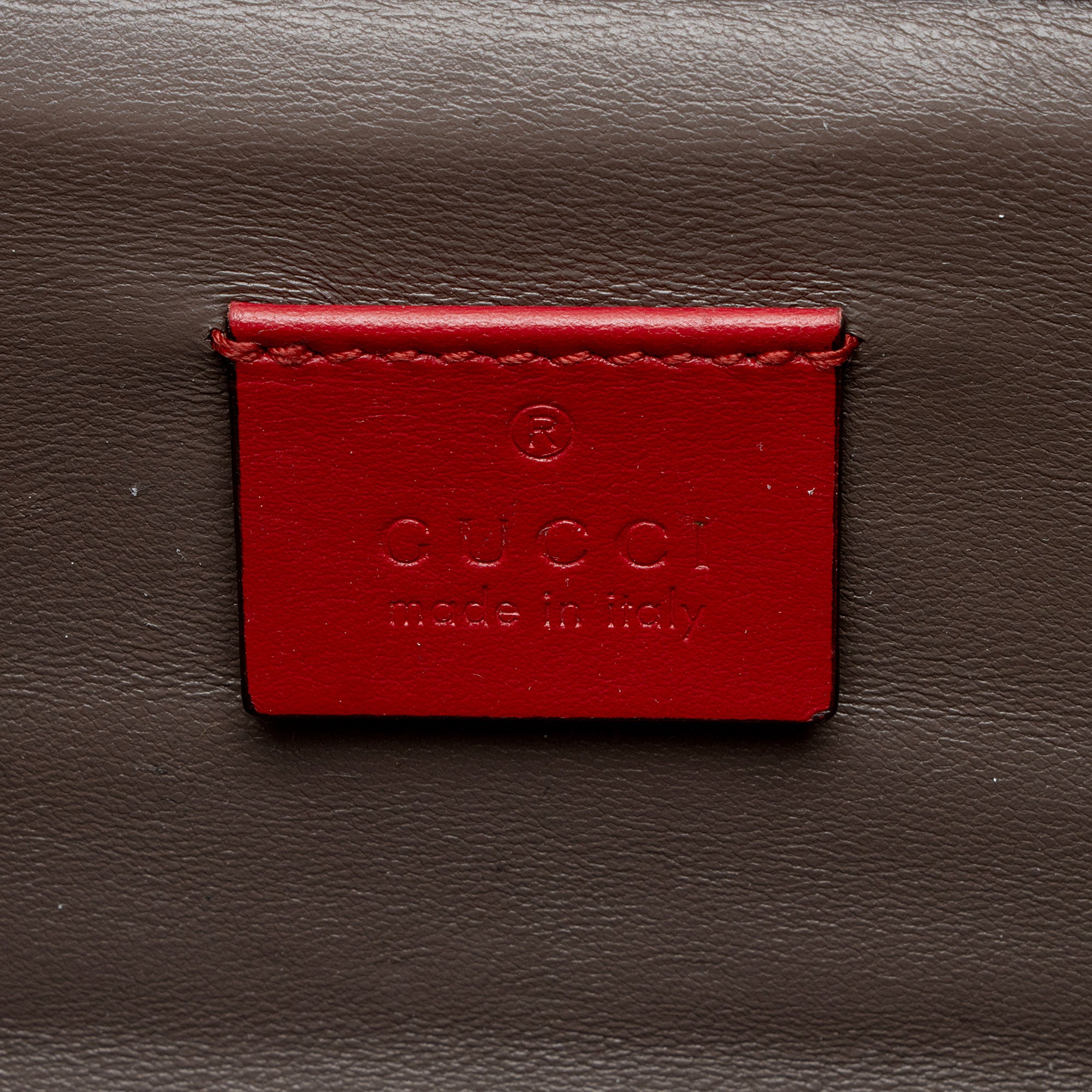 Gucci Leather Zumi Mini Bag