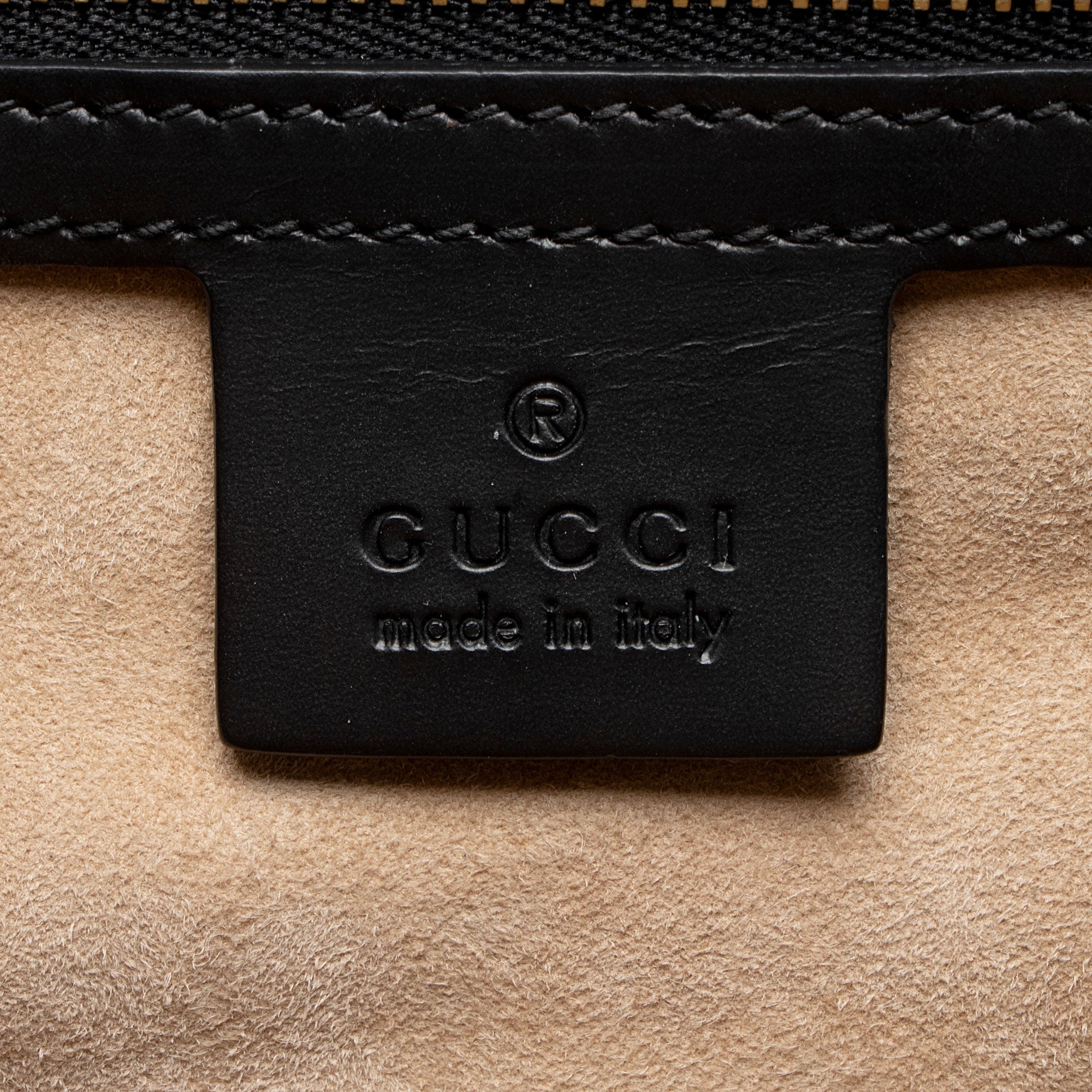 Gucci Leopard Calf Hair Sylvie Medium Top Handle