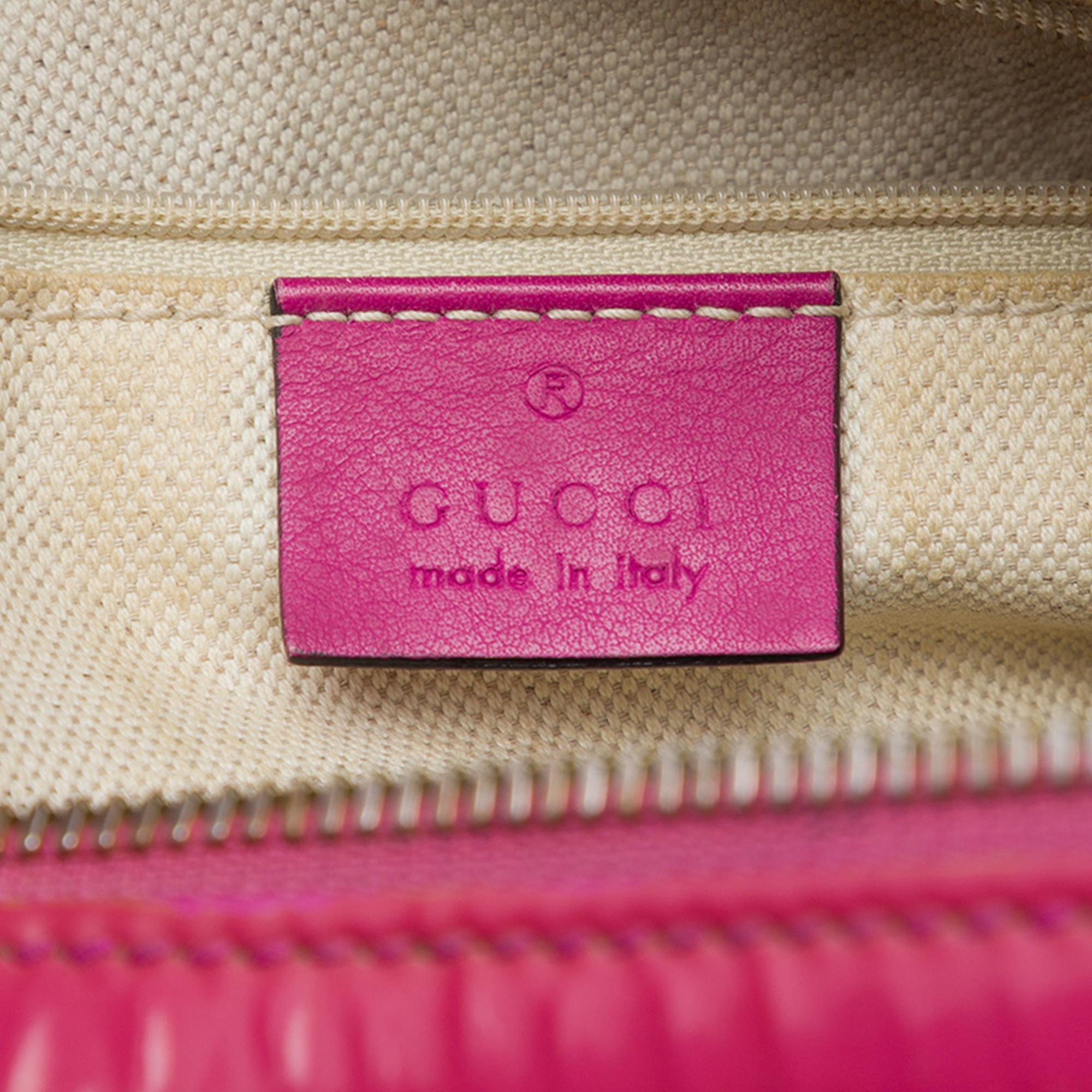 Gucci Limited Edition Small Multicolor GG Supreme Boston Bag