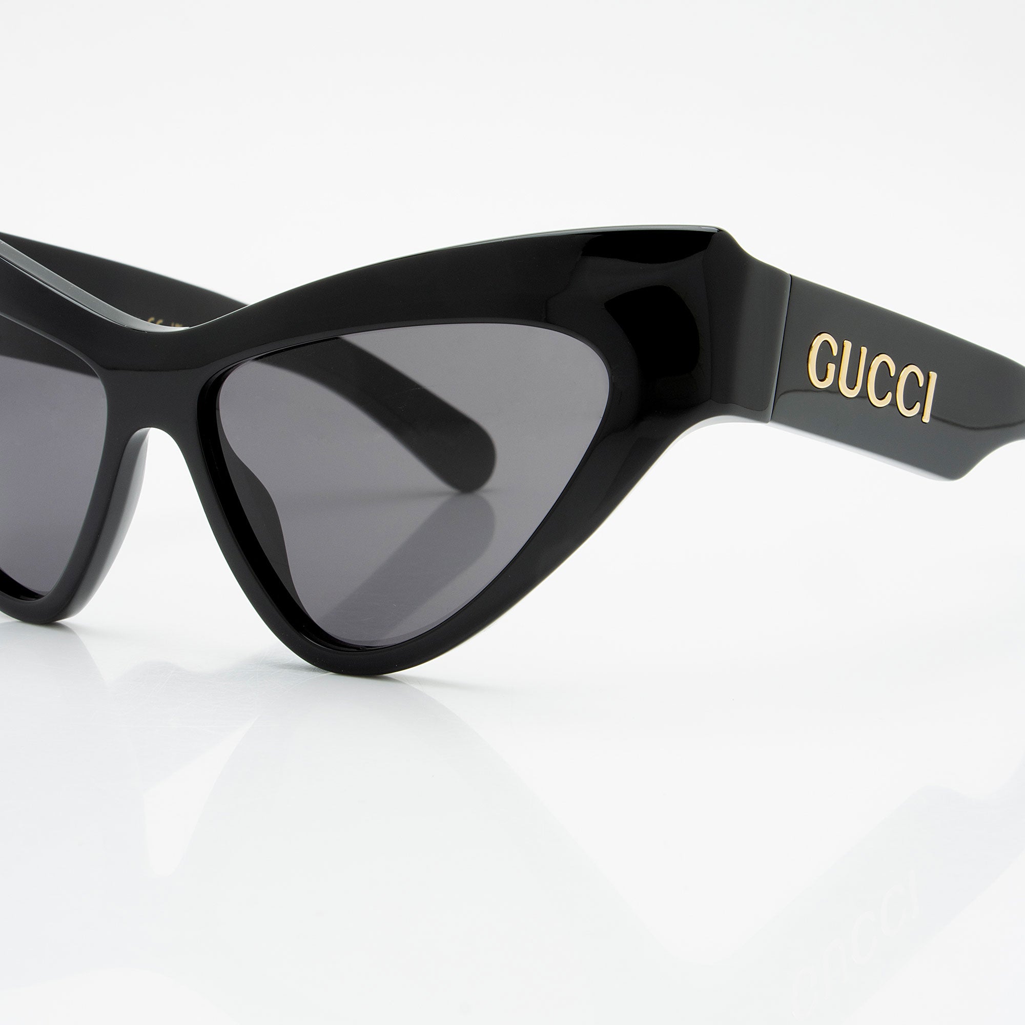 Gucci Logo Cat Eye Sunglasses