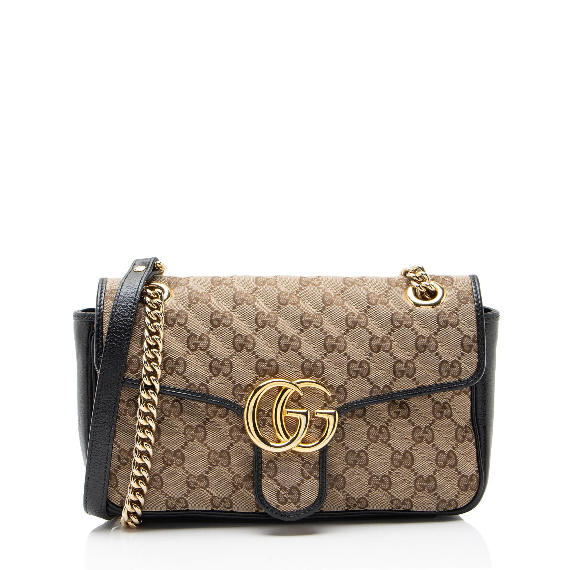 Gucci Matelasse GG Canvas GG Marmont Medium Flap Bag