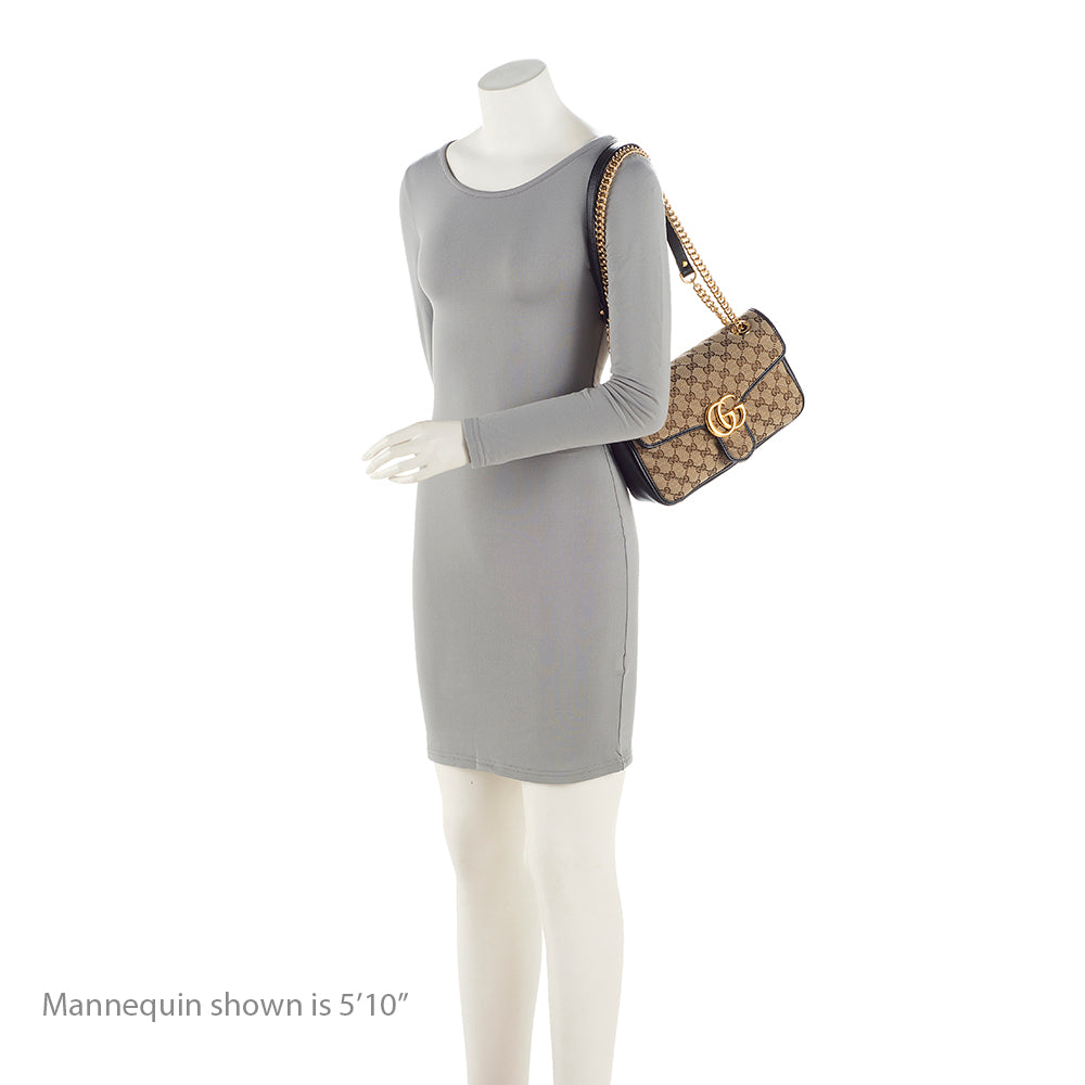 Gucci Matelasse GG Canvas GG Marmont Medium Flap Bag