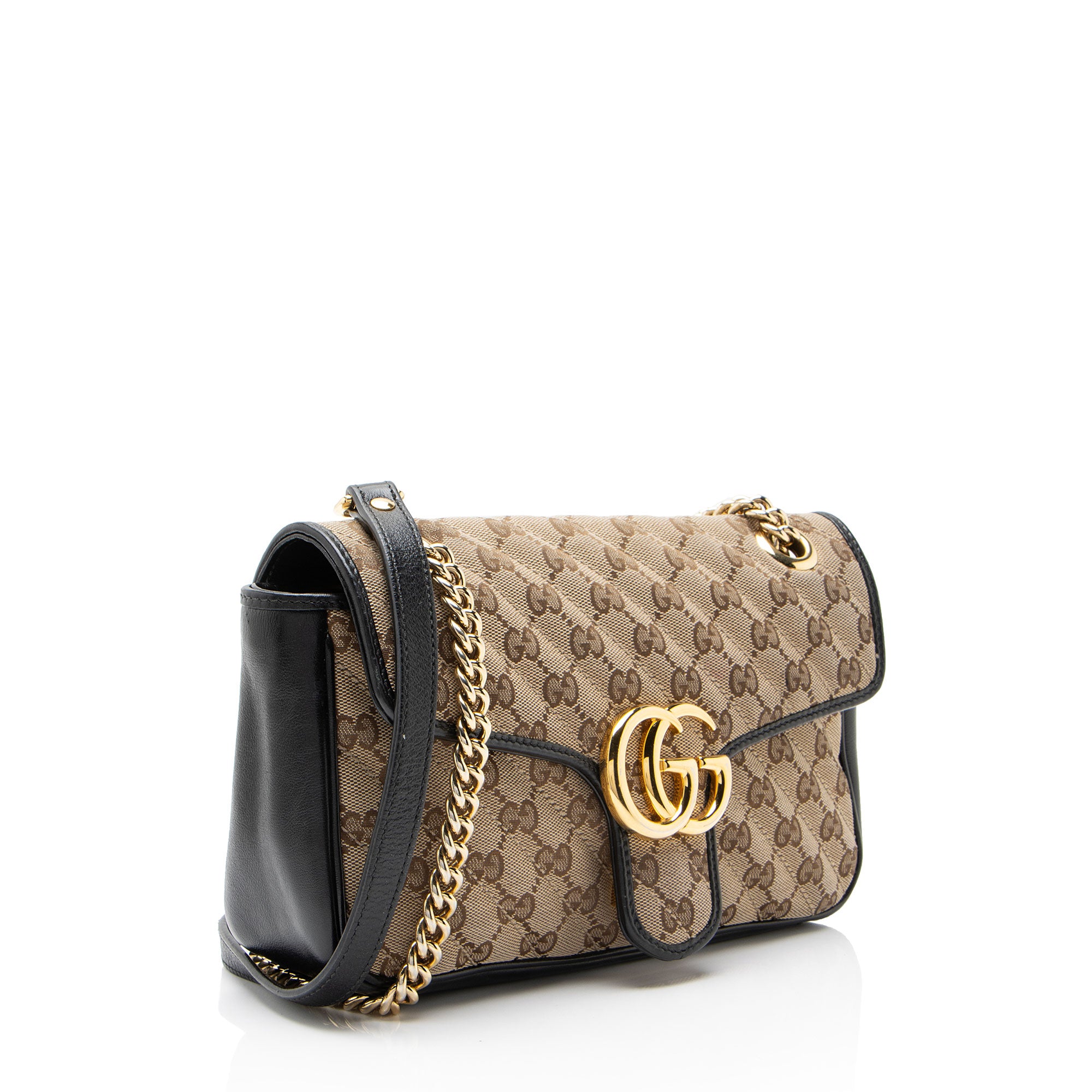 Gucci Matelasse GG Canvas GG Marmont Medium Flap Bag