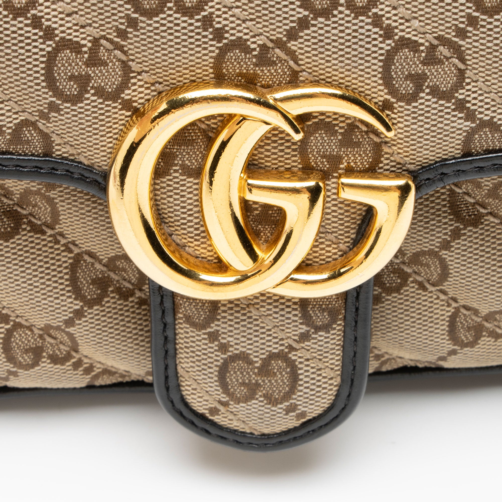 Gucci Matelasse GG Canvas GG Marmont Small Flap Bag