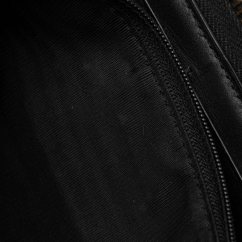 Gucci Matelasse Leather GG Marmont Ghost Zip Around Wallet (SHF-bgWhZ6)