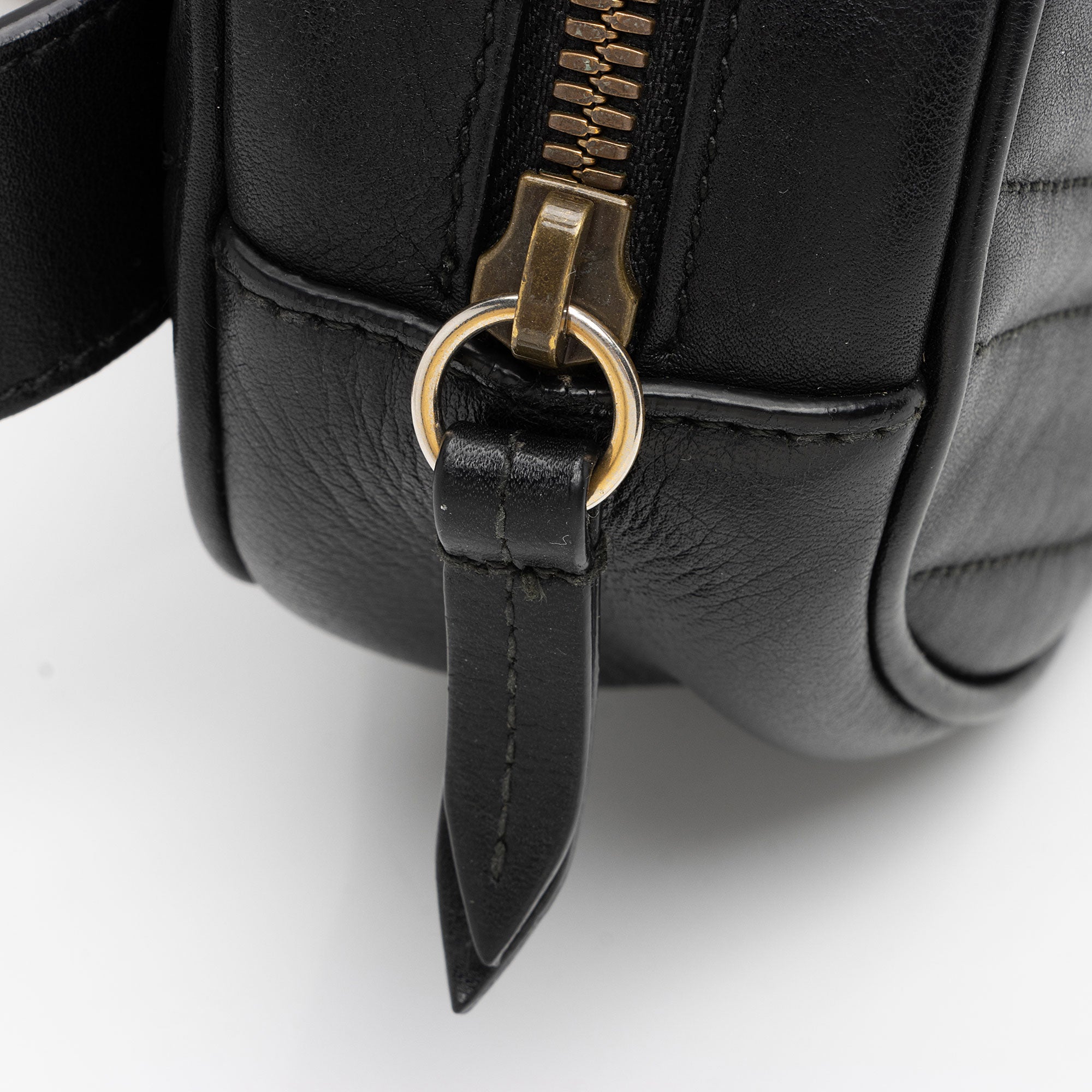 Gucci Matelasse Leather GG Marmont Belt Bag - Size 34 / 85 (SHF-sypfnp)