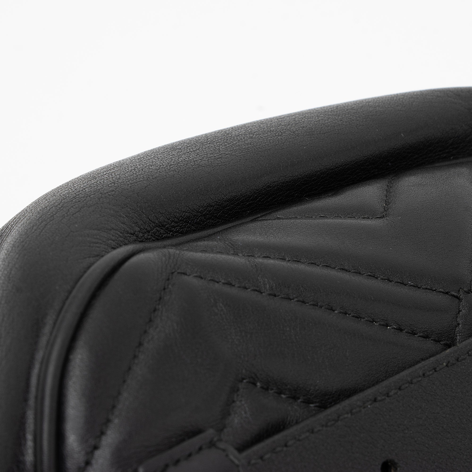 Gucci Matelasse Leather GG Marmont Belt Bag - Size 34 / 85 (SHF-sypfnp)