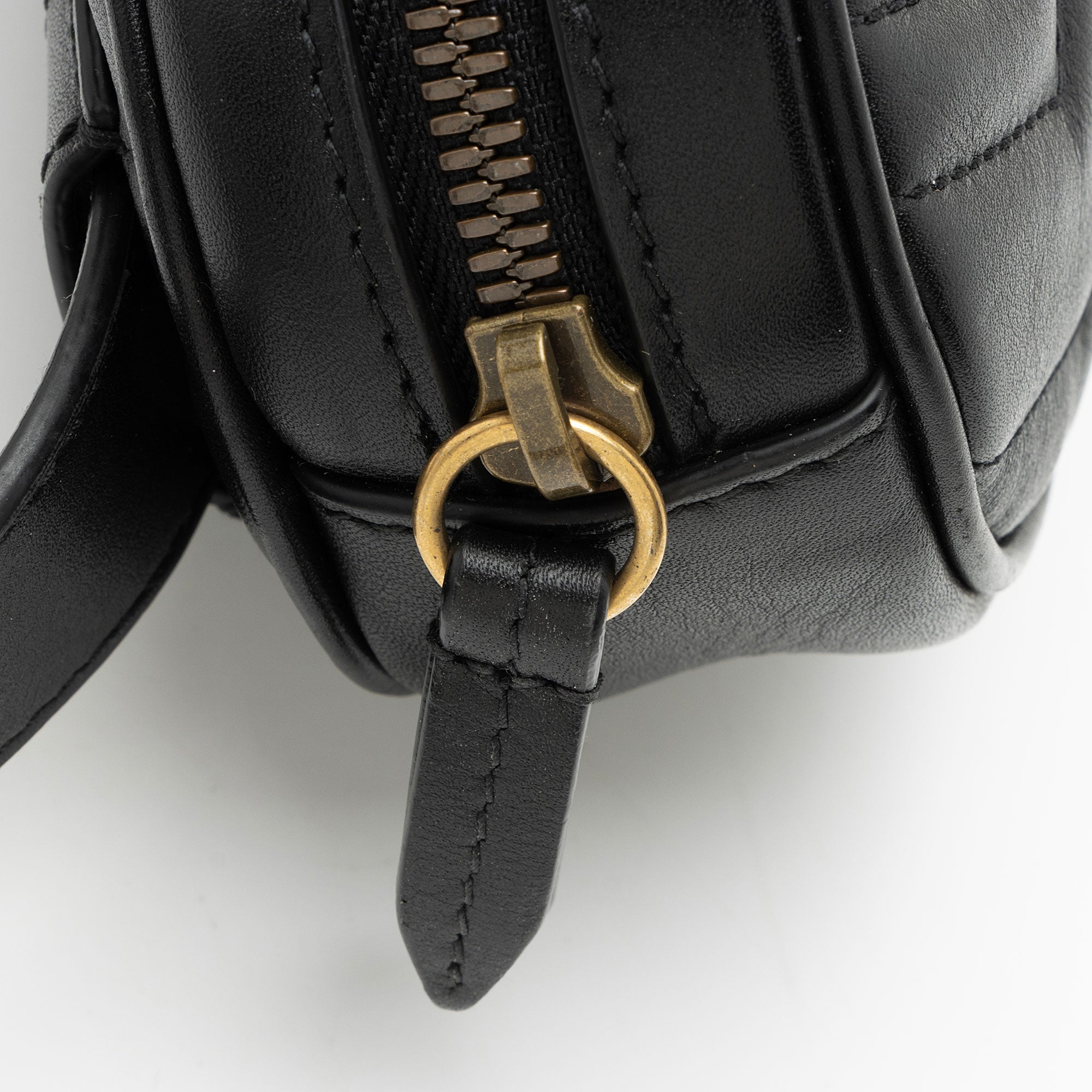 Gucci Matelasse Leather GG Marmont Belt Bag - Size 34 / 85