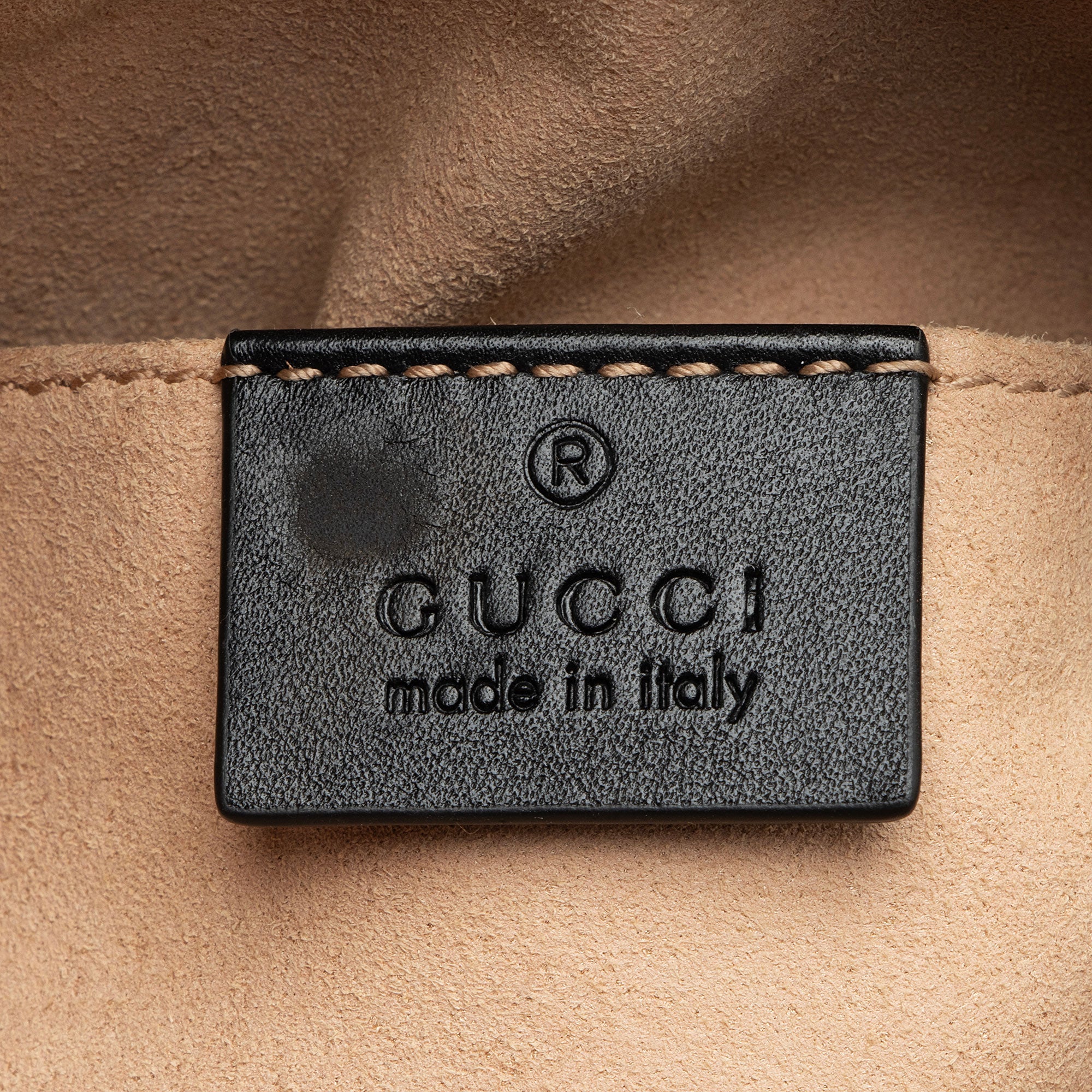 Gucci Matelasse Leather GG Marmont Belt Bag - Size 34 / 85