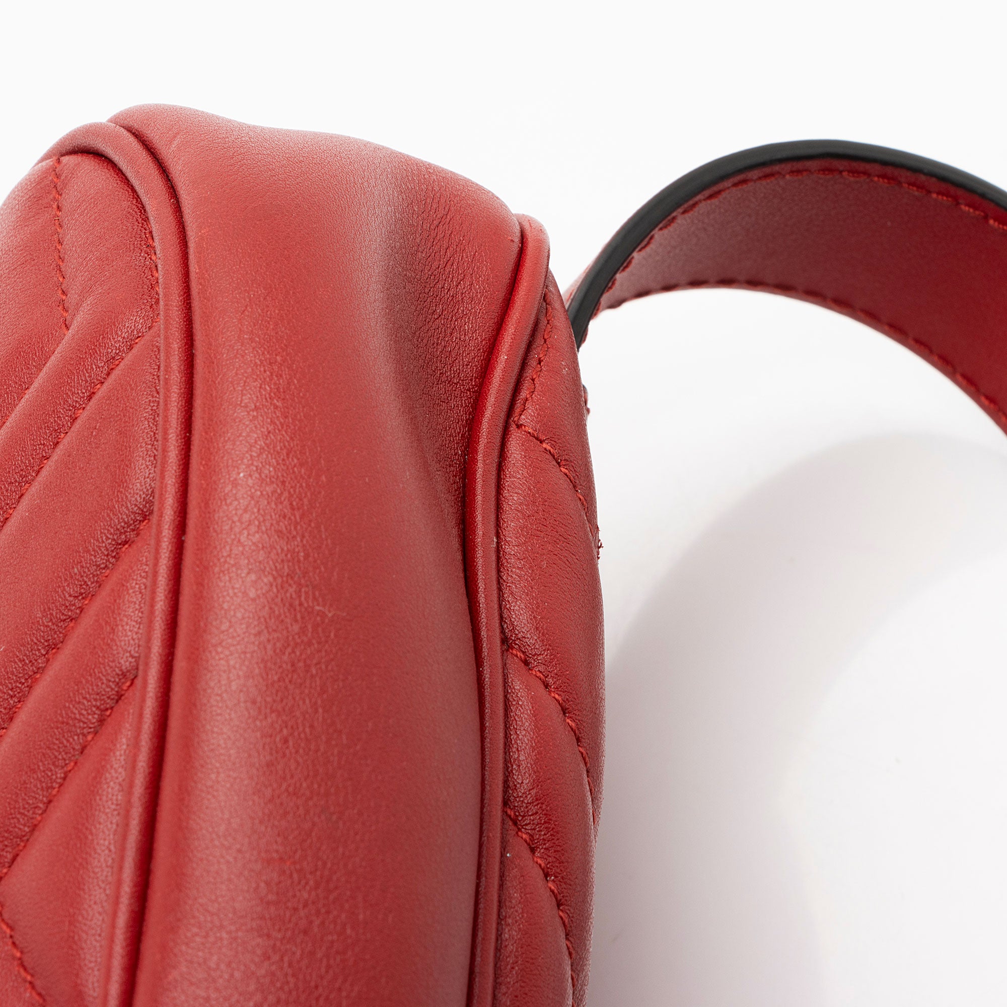 Gucci Matelasse Leather GG Marmont Belt Bag - Size 38 / 95