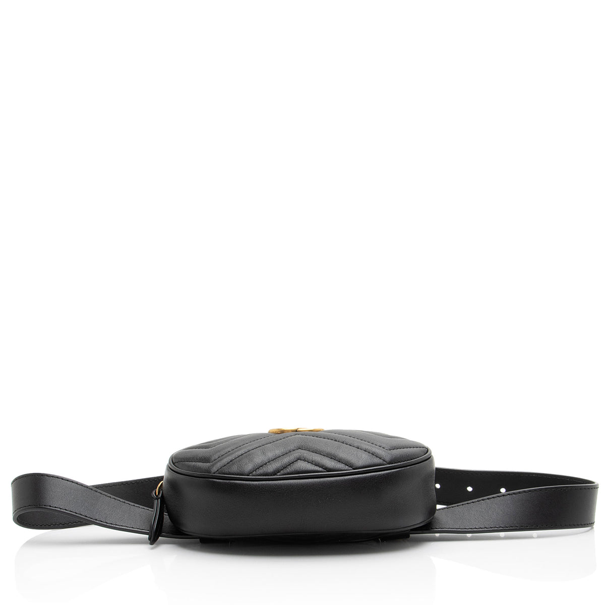 Gucci Matelasse Leather GG Marmont Belt Bag - Size 38 / 95