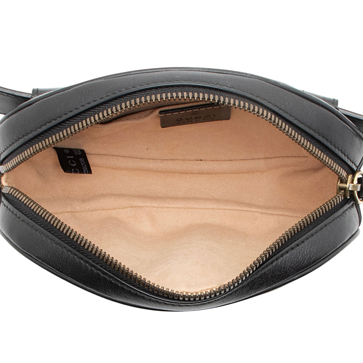 Gucci Matelasse Leather GG Marmont Belt Bag - Size 38 / 95