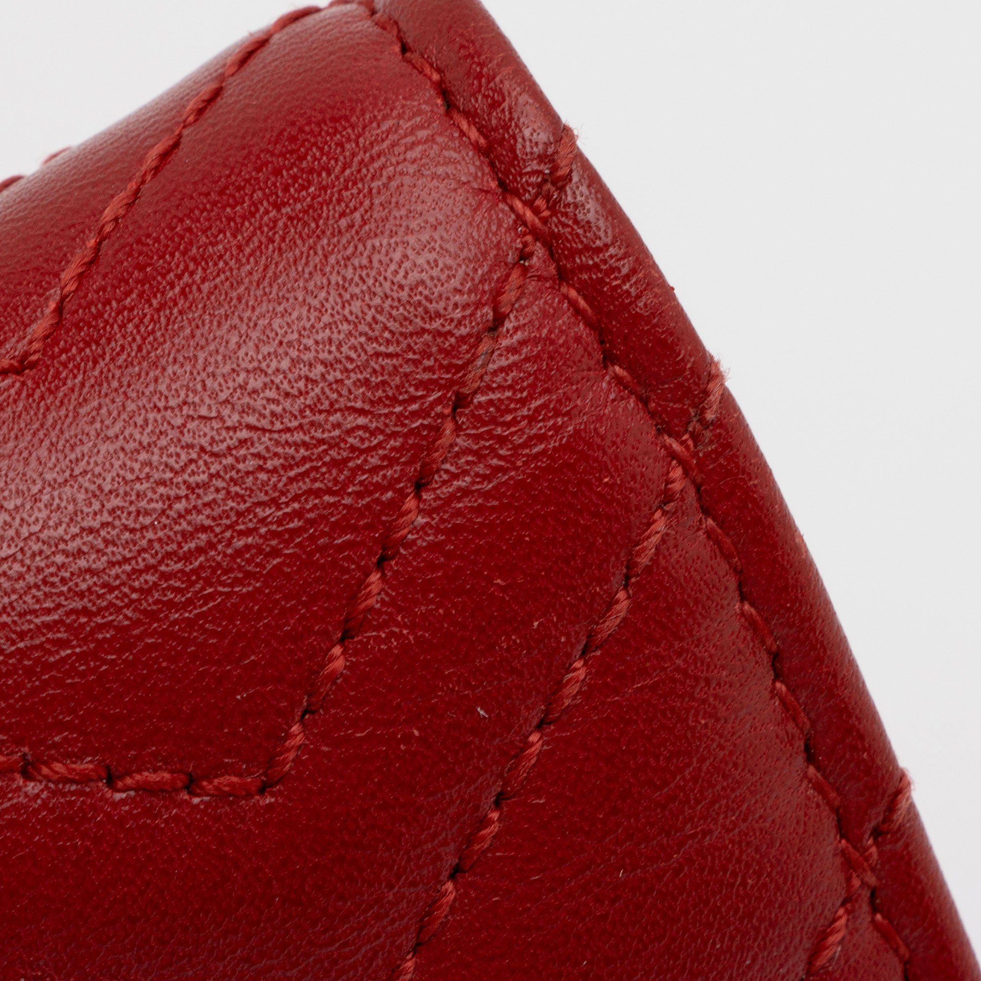 Gucci Matelasse Leather GG Marmont Card Case Wallet (SHF-o0HCO4)