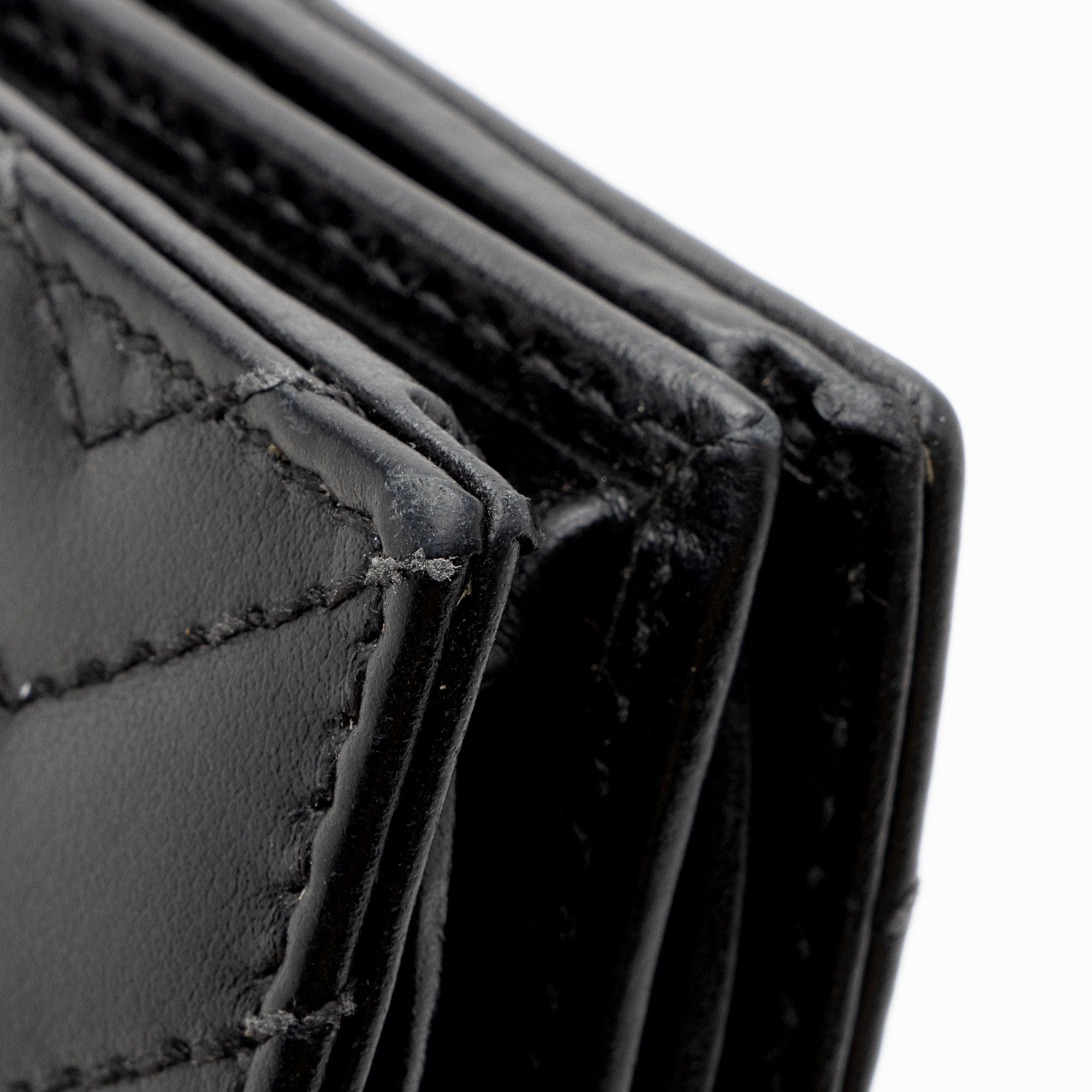 Gucci Matelasse Leather GG Marmont Card Wallet