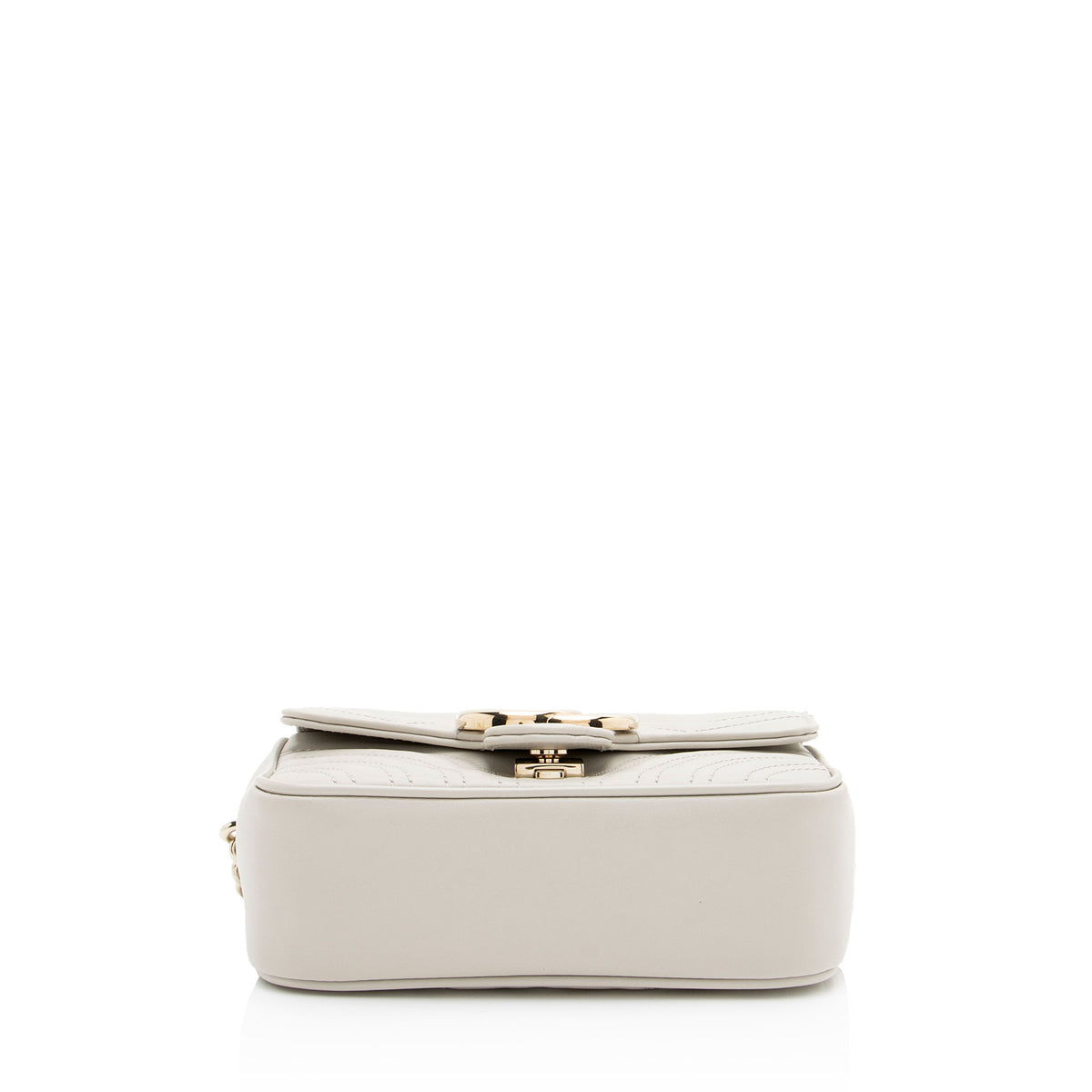 Gucci Matelasse Leather GG Marmont Chain Mini Top Handle