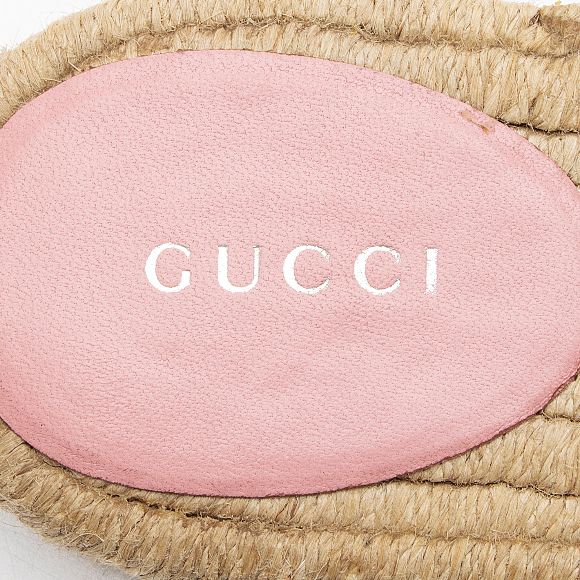 Gucci Matelasse Leather GG Marmont Espadrille Slide Sandals - Size 9.5 / 39.5