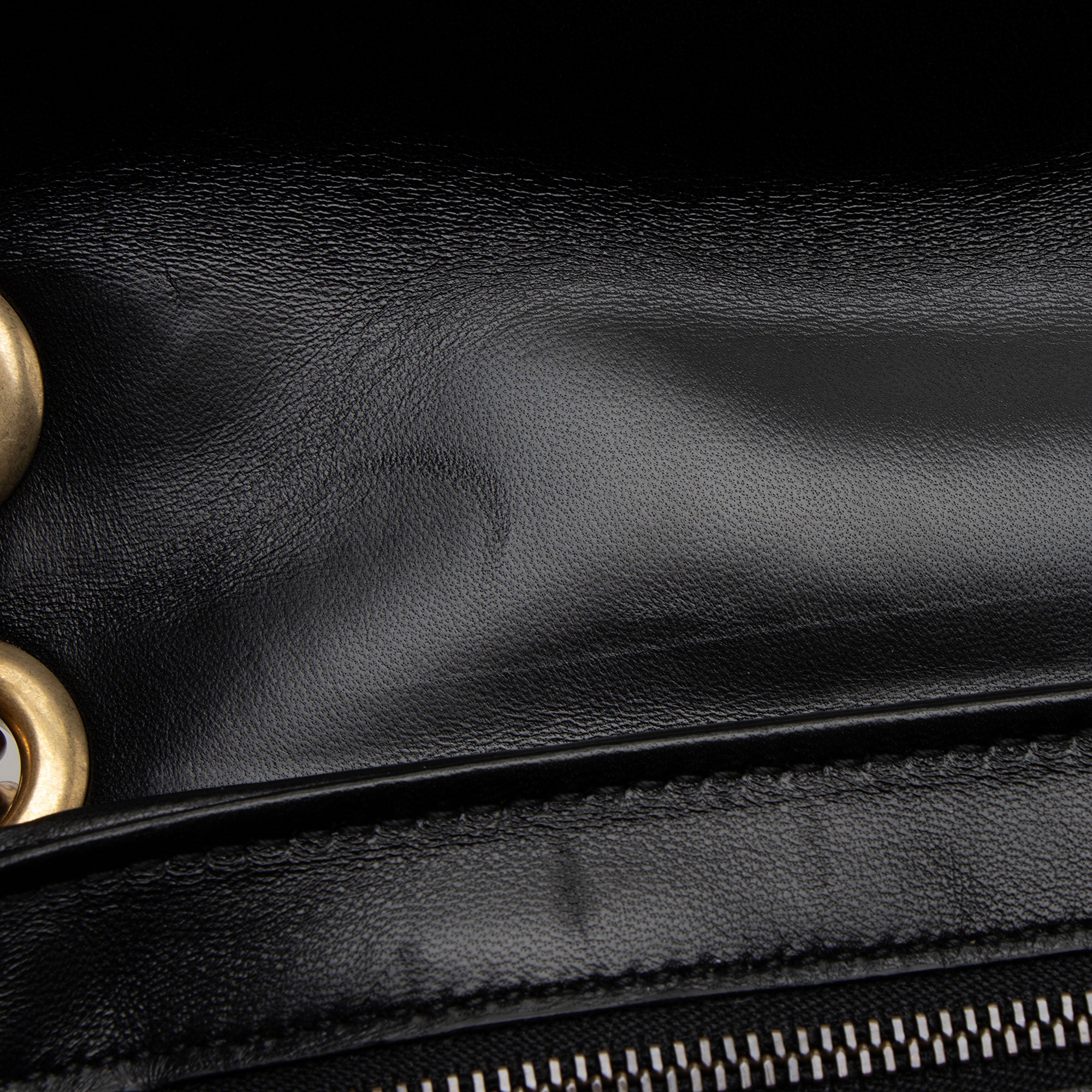 Gucci Matelasse Leather GG Marmont GG Studded Small Flap Bag